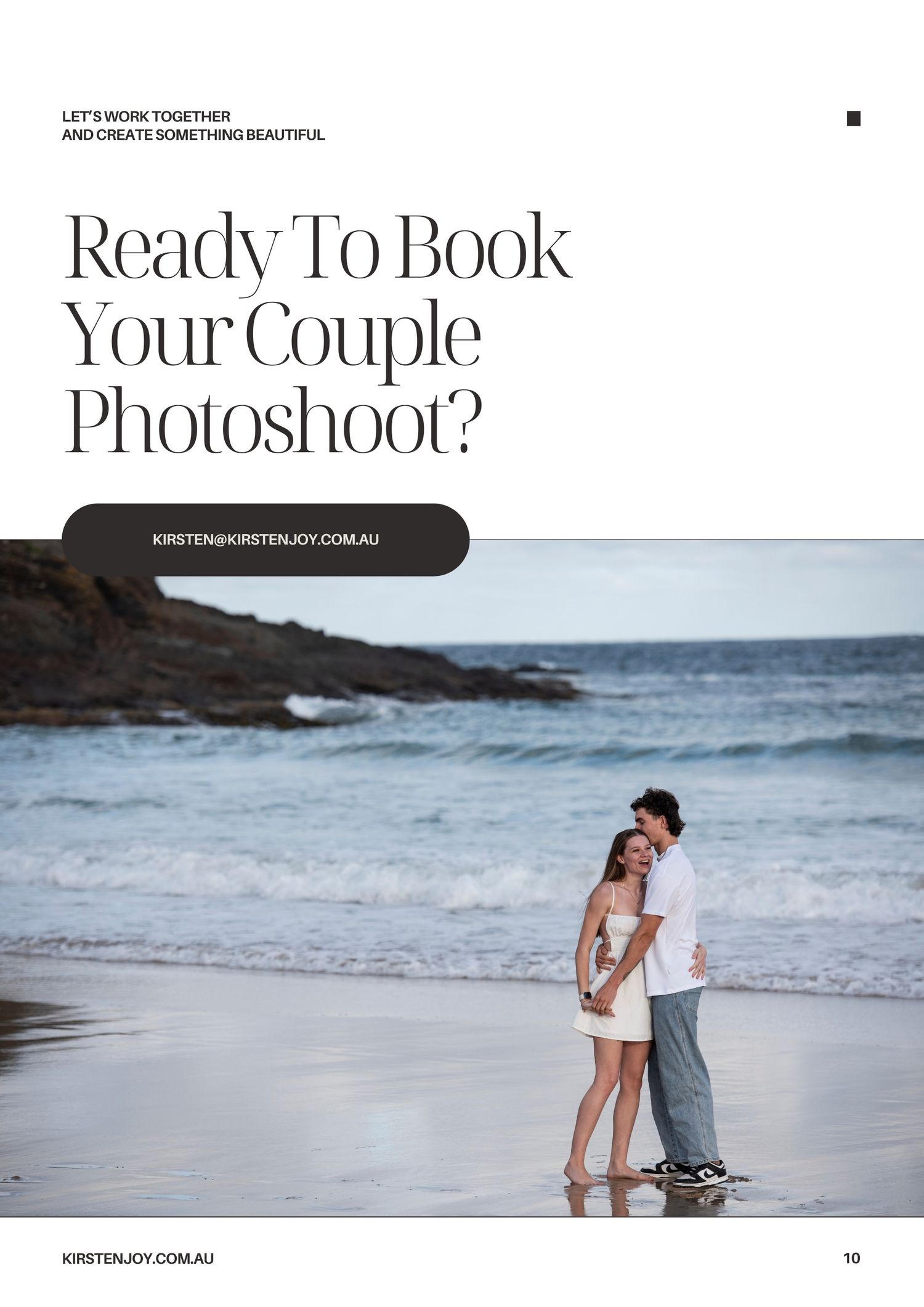 Ready to book your couple photo session in Kiama?