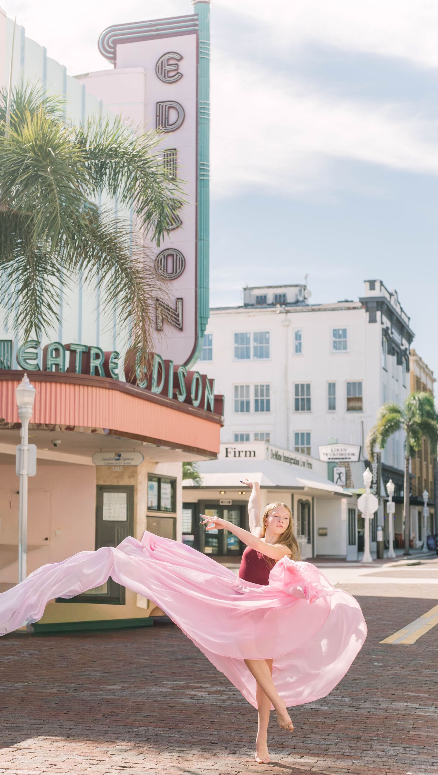 Teen dancer photo highlighting emotion and technique in Fort Myers, Florida.