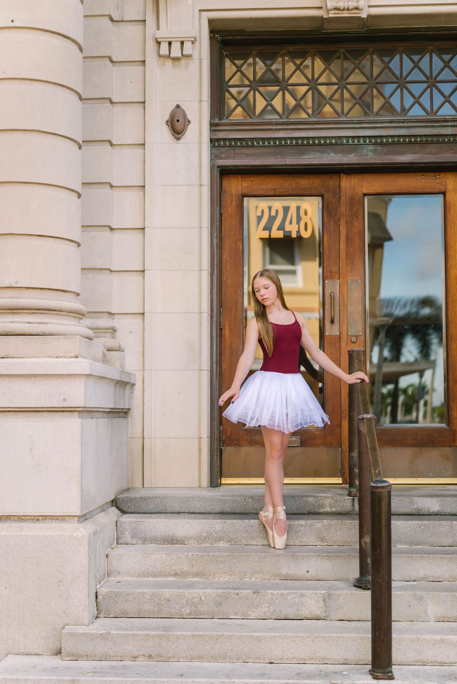 Teen dancer photo highlighting emotion and technique in Fort Myers, Florida.