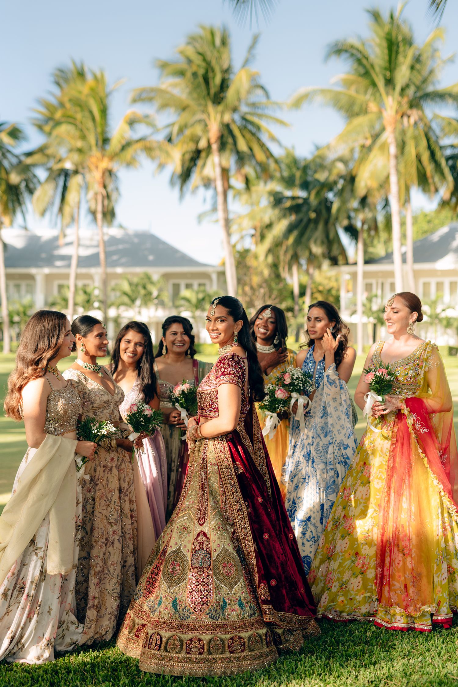 indian wedding bride lehenga