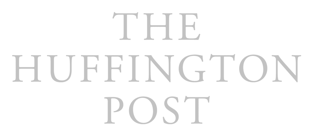 The Huffington Post logo in light gray text against white background.