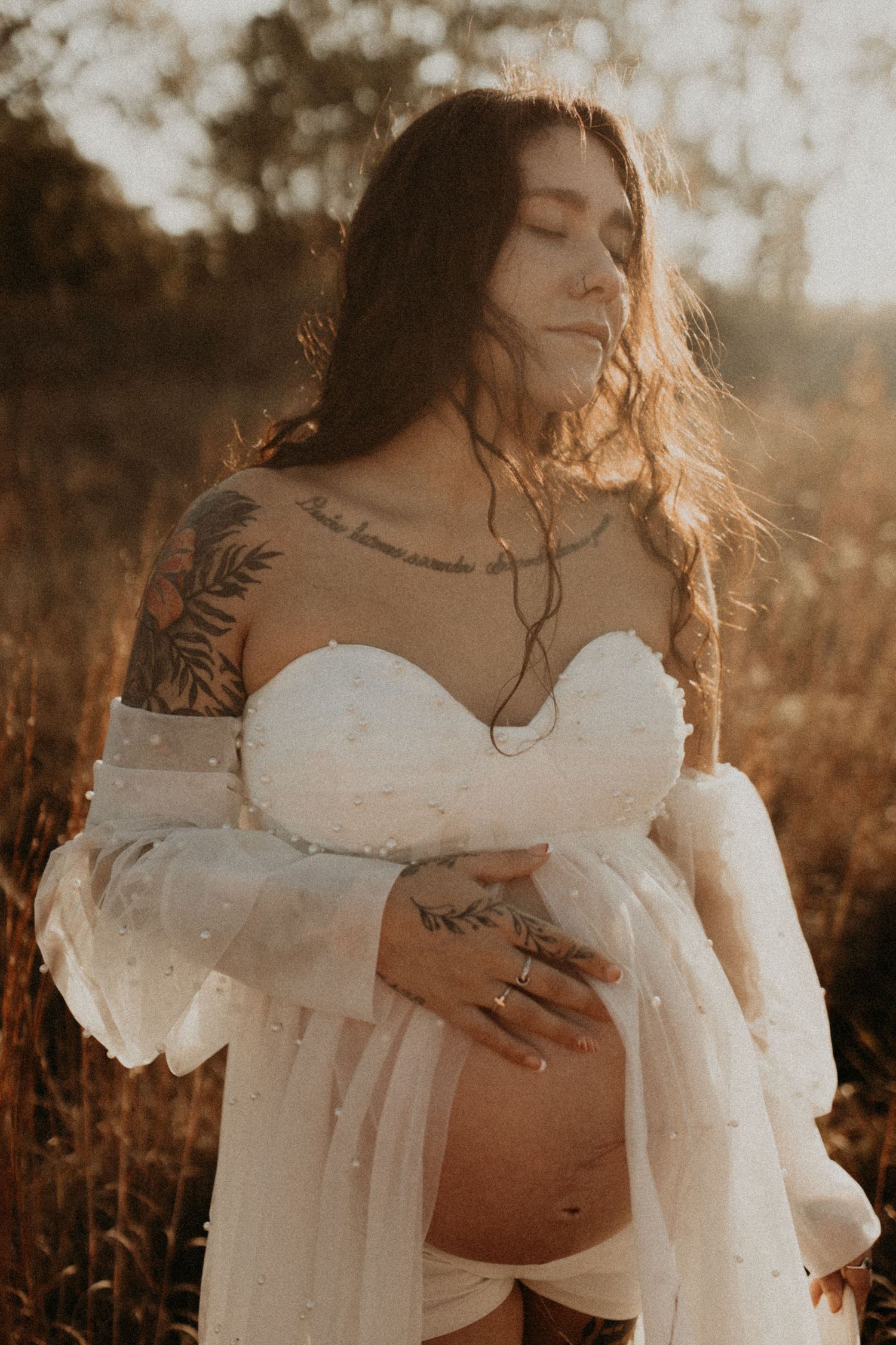 DFW Maternity Photographer fine art maternity session