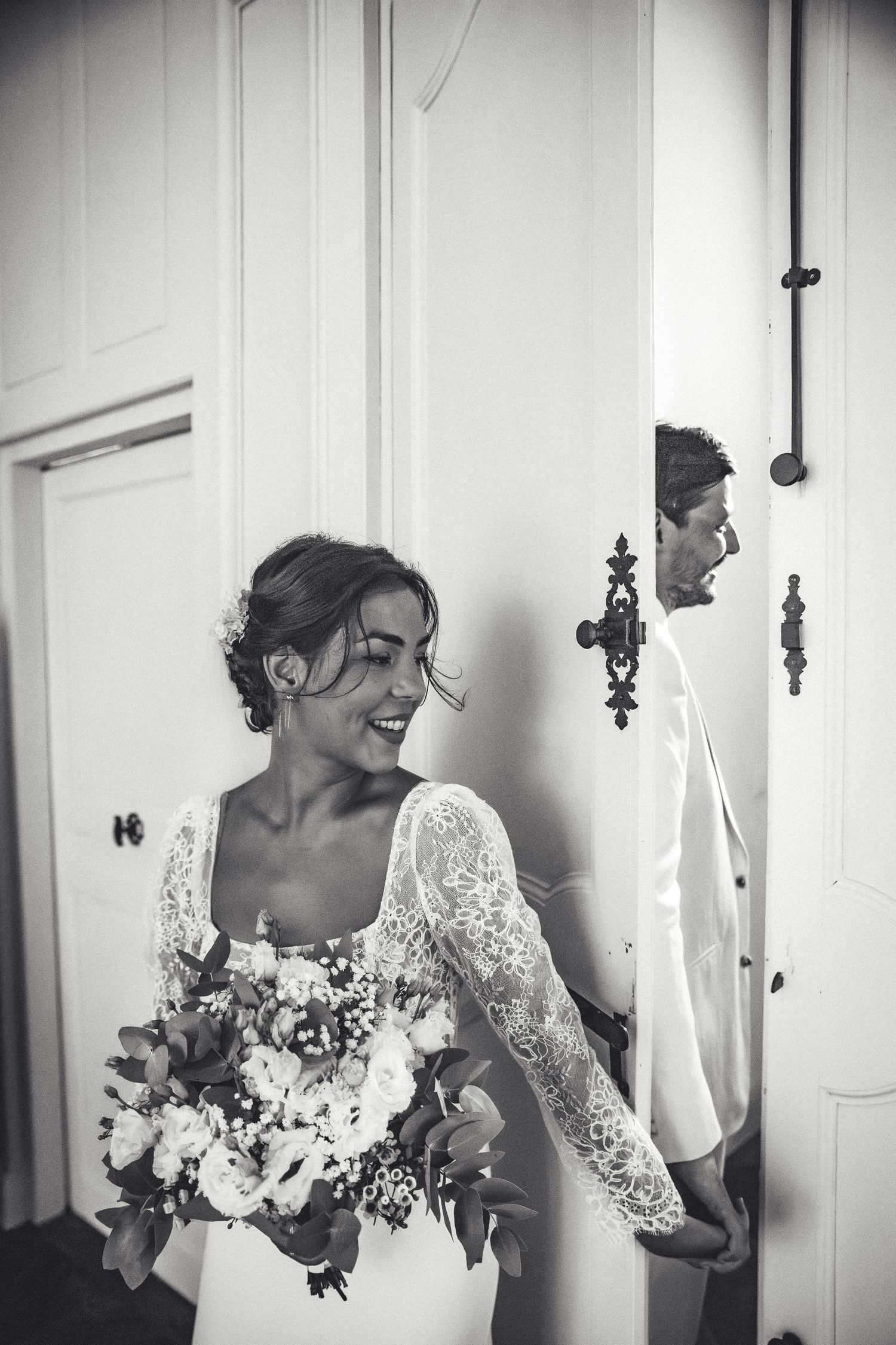 Photo de couple lors d'un mariage