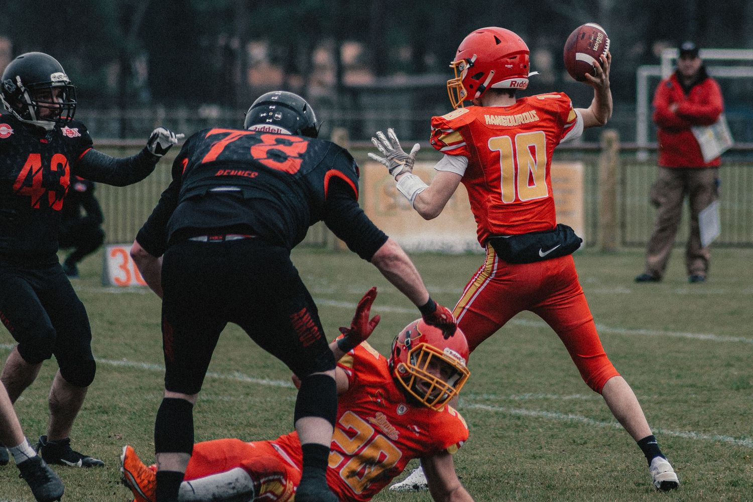 Photo de football américain lors d'un match