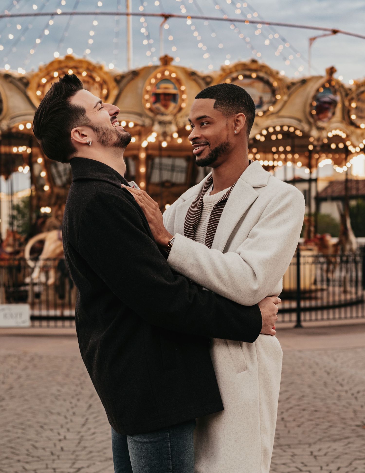 Cinematic, editorial, LGTBQ engagement session by Huntsville, Alabama's best wedding photography duo, Catch Your Fire Photography.