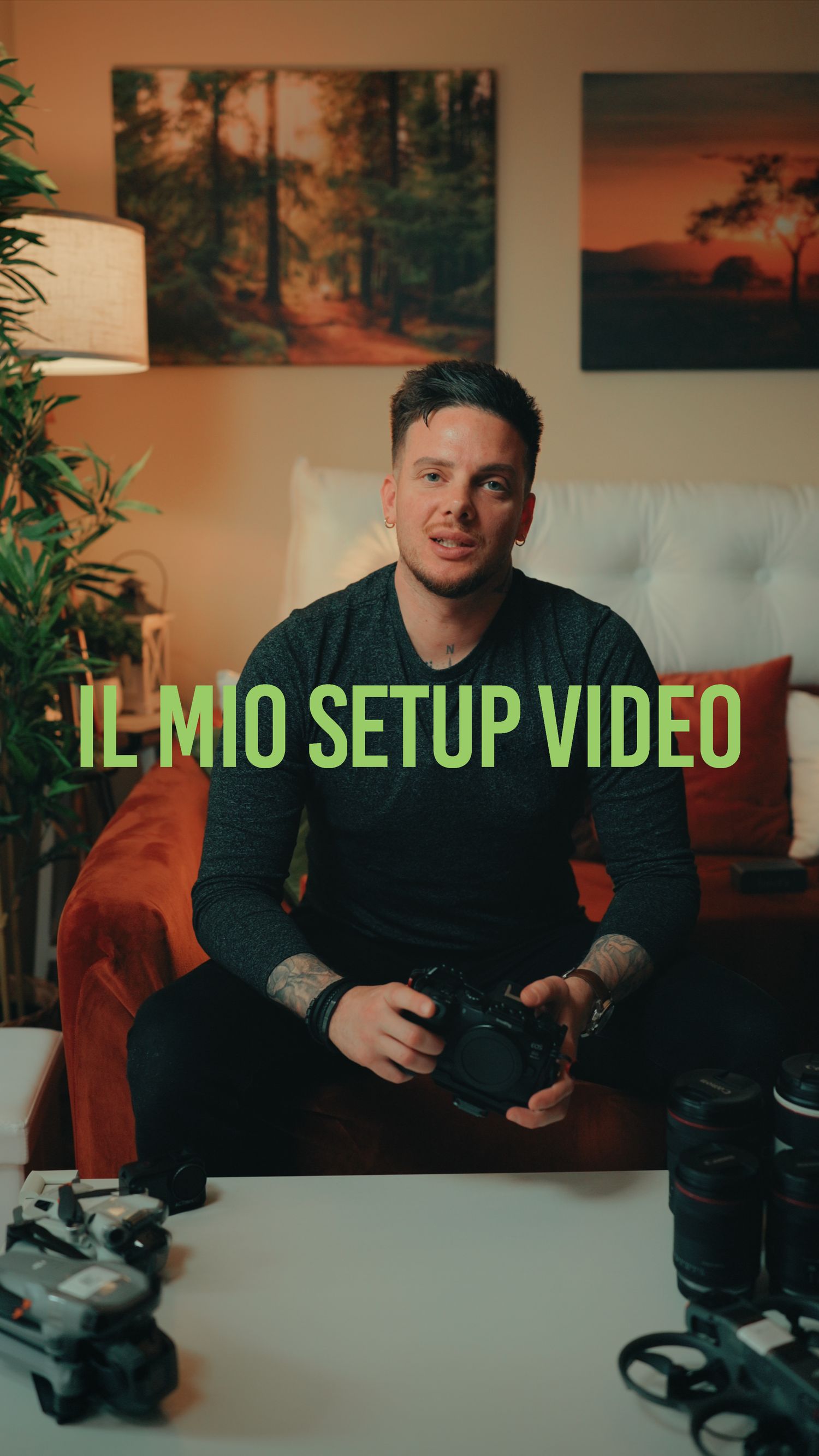 Mi presento, sono un videomaker professionista con base a Roma, e oggi vi parlo della mia attrezzatura video.