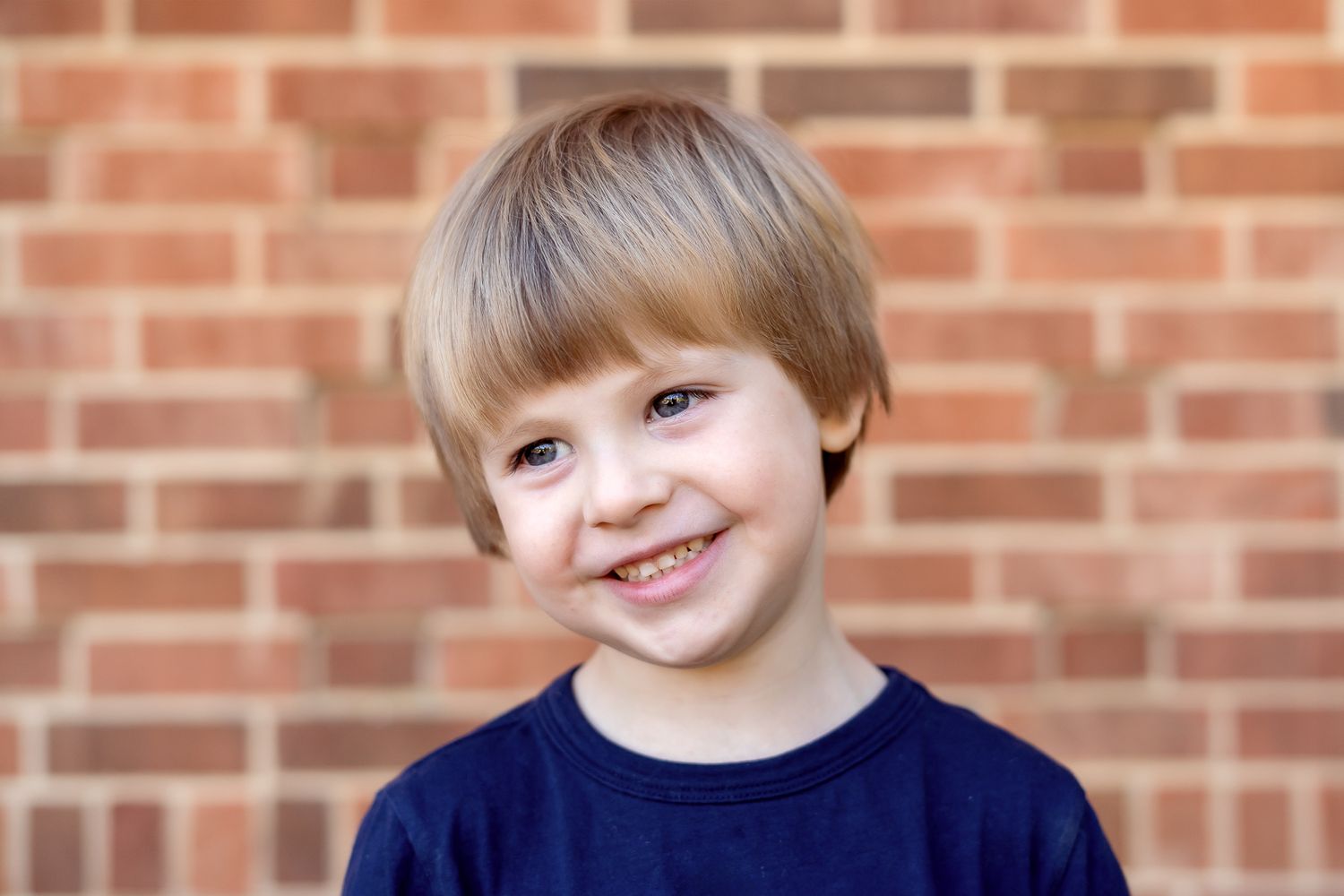 Outdoor preschool portraits in Moore County, NC