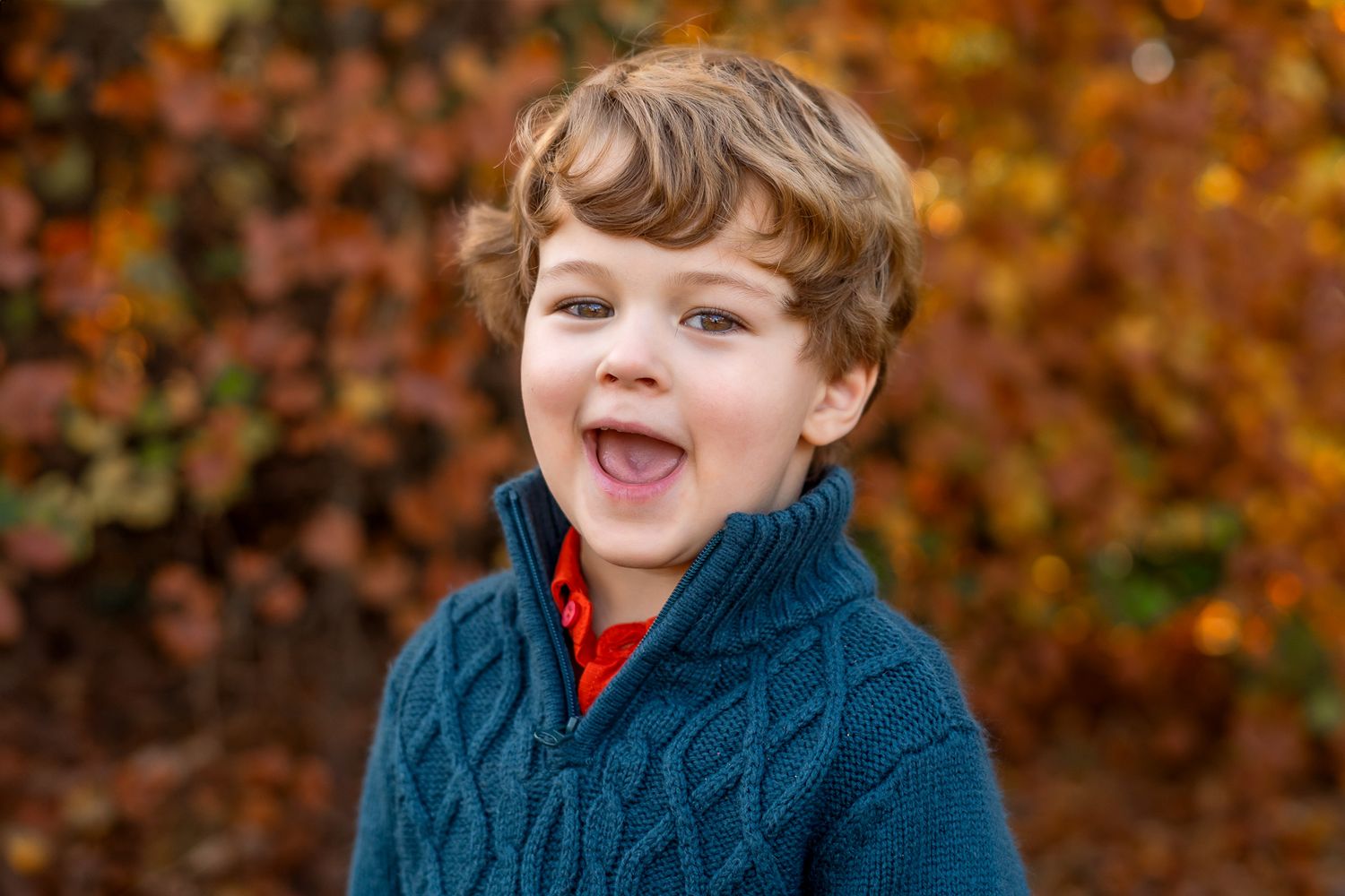 Outdoor preschool portraits in Moore County, NC