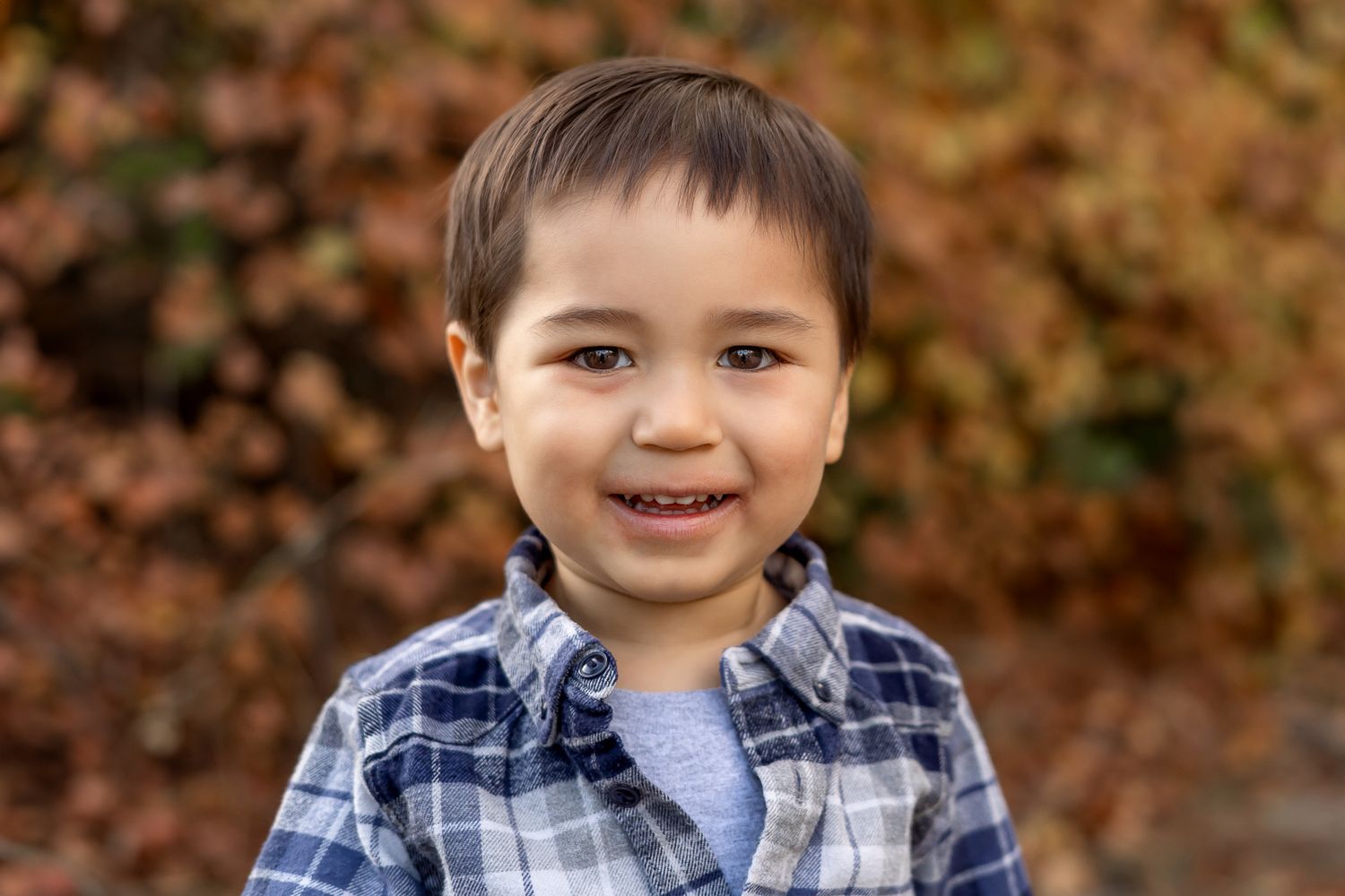 Outdoor preschool portraits in Moore County, NC