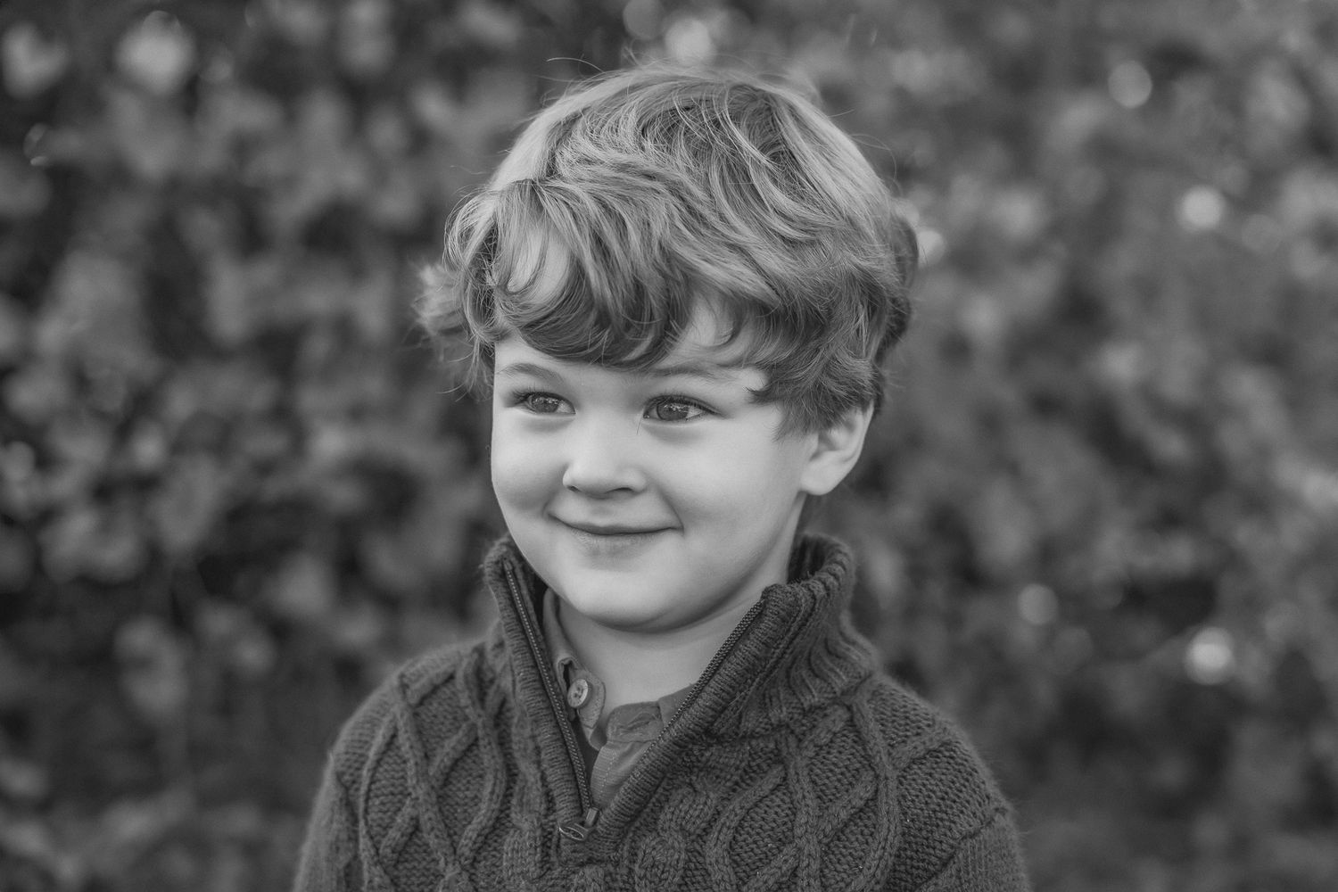 Outdoor preschool portraits in Moore County, NC
