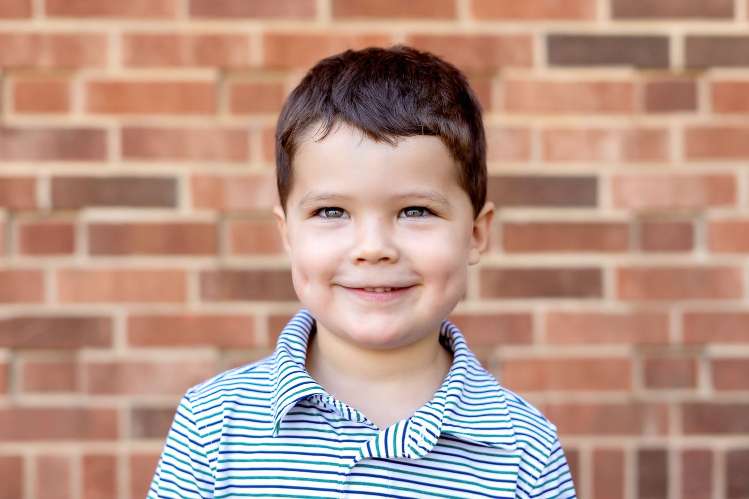 Outdoor preschool portraits in Moore County, NC