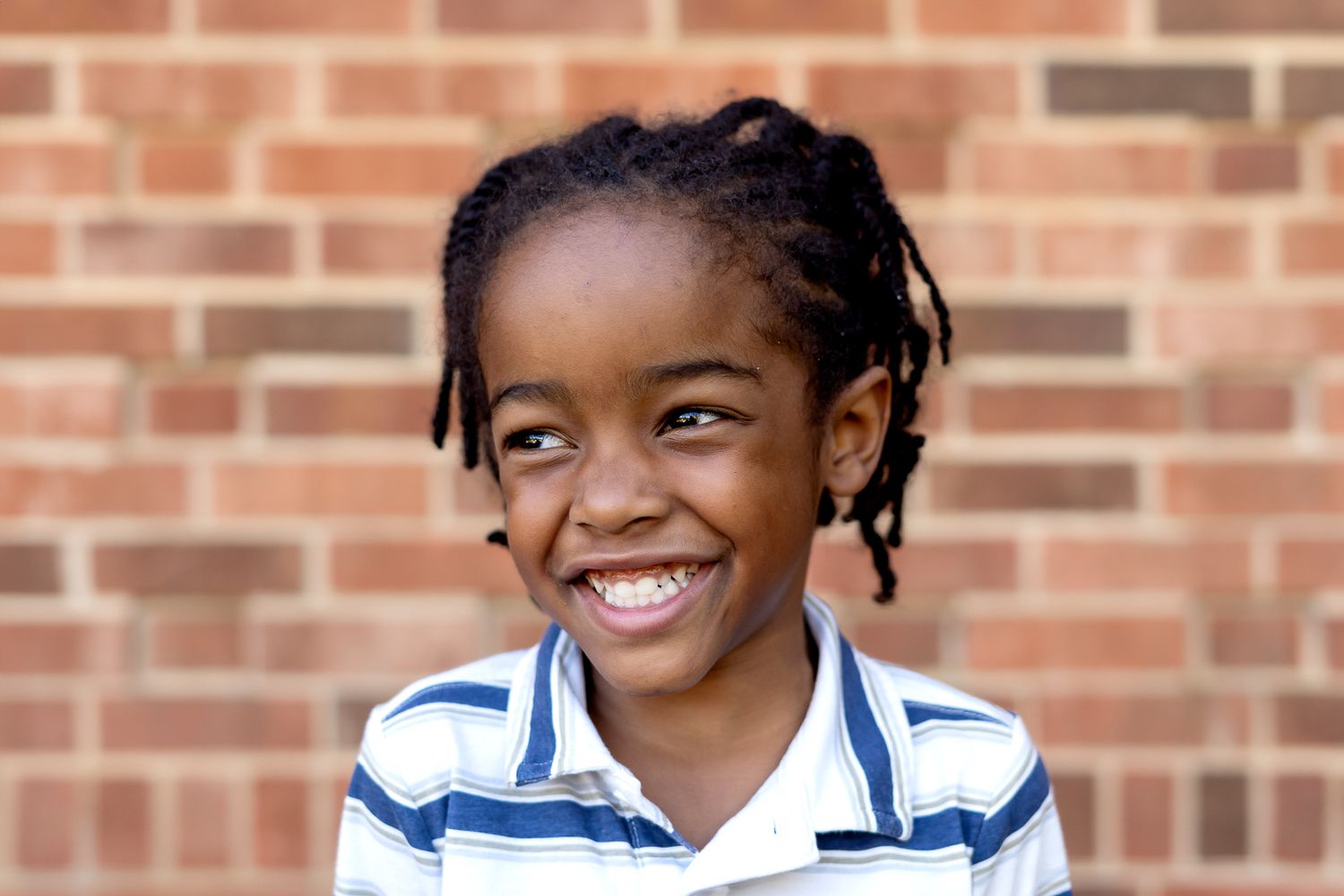 Outdoor preschool portraits in Moore County, NC