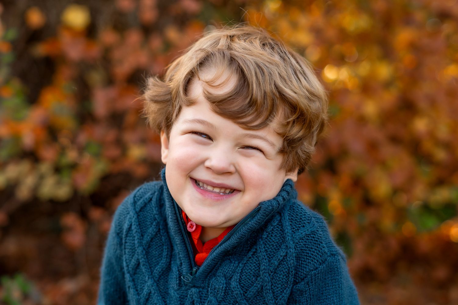 Outdoor preschool portraits in Moore County, NC