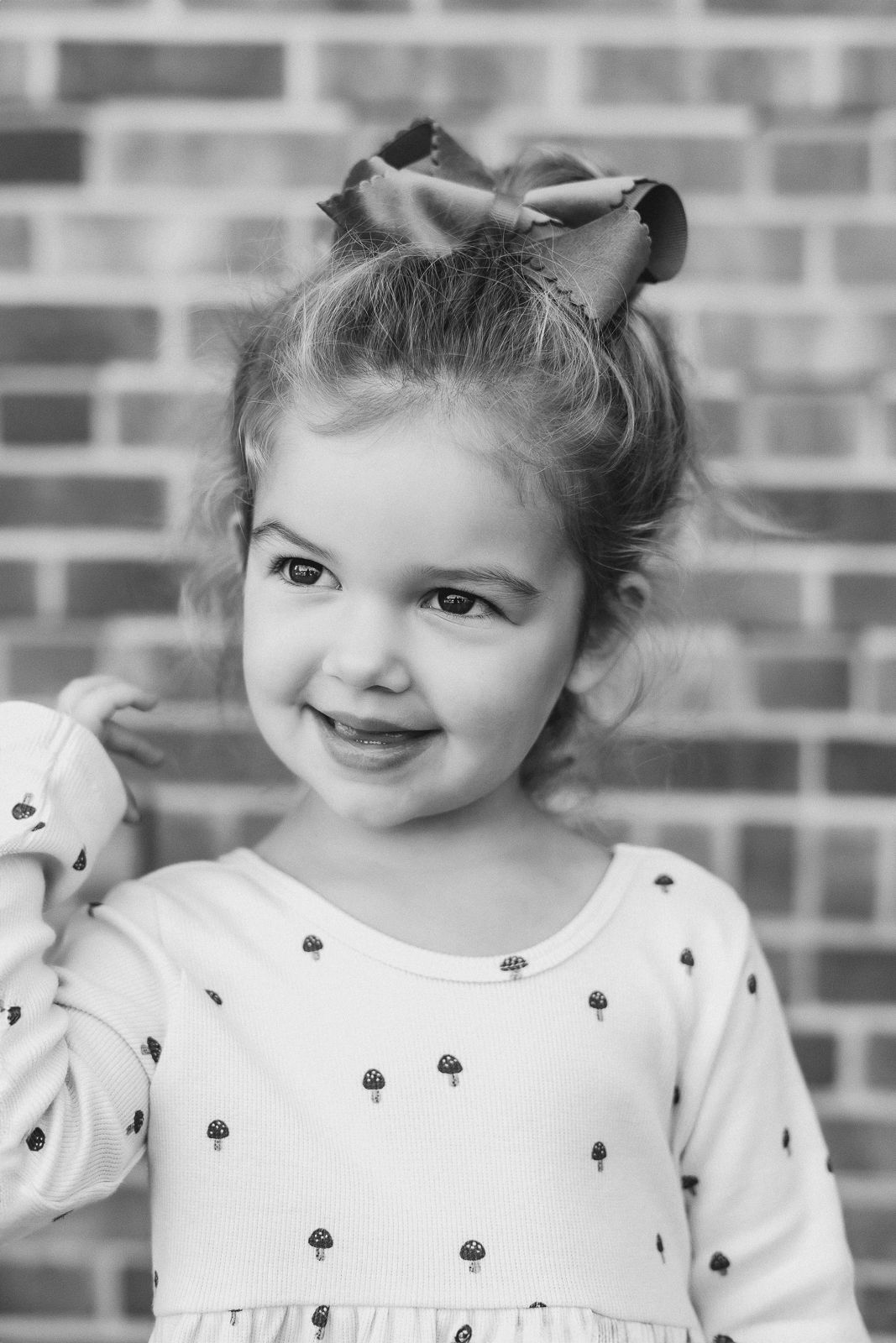 Outdoor preschool portraits in Moore County, NC