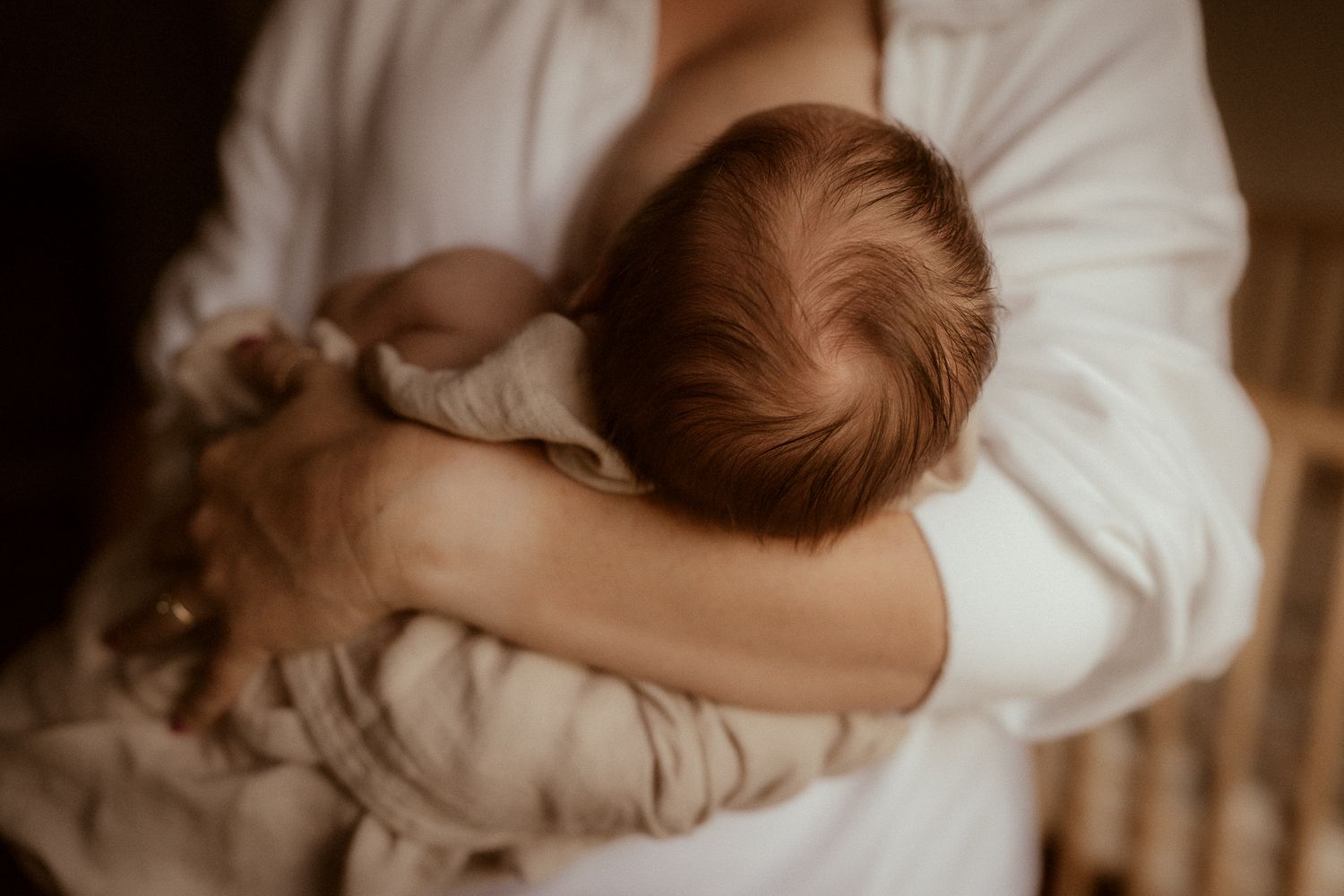 In-home newborn photography in Moore County, NC