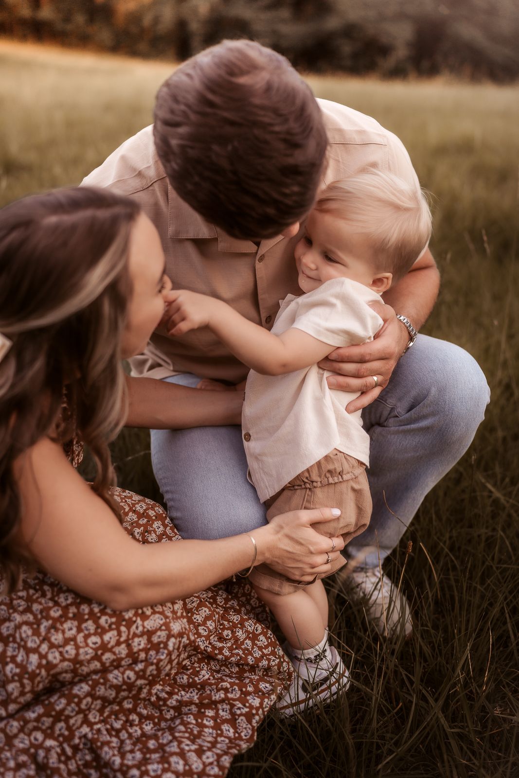 Outdoor family photography in Moore County, NC