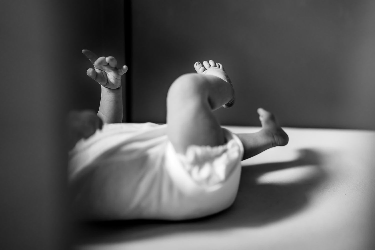 In-home newborn photography in Moore County, NC