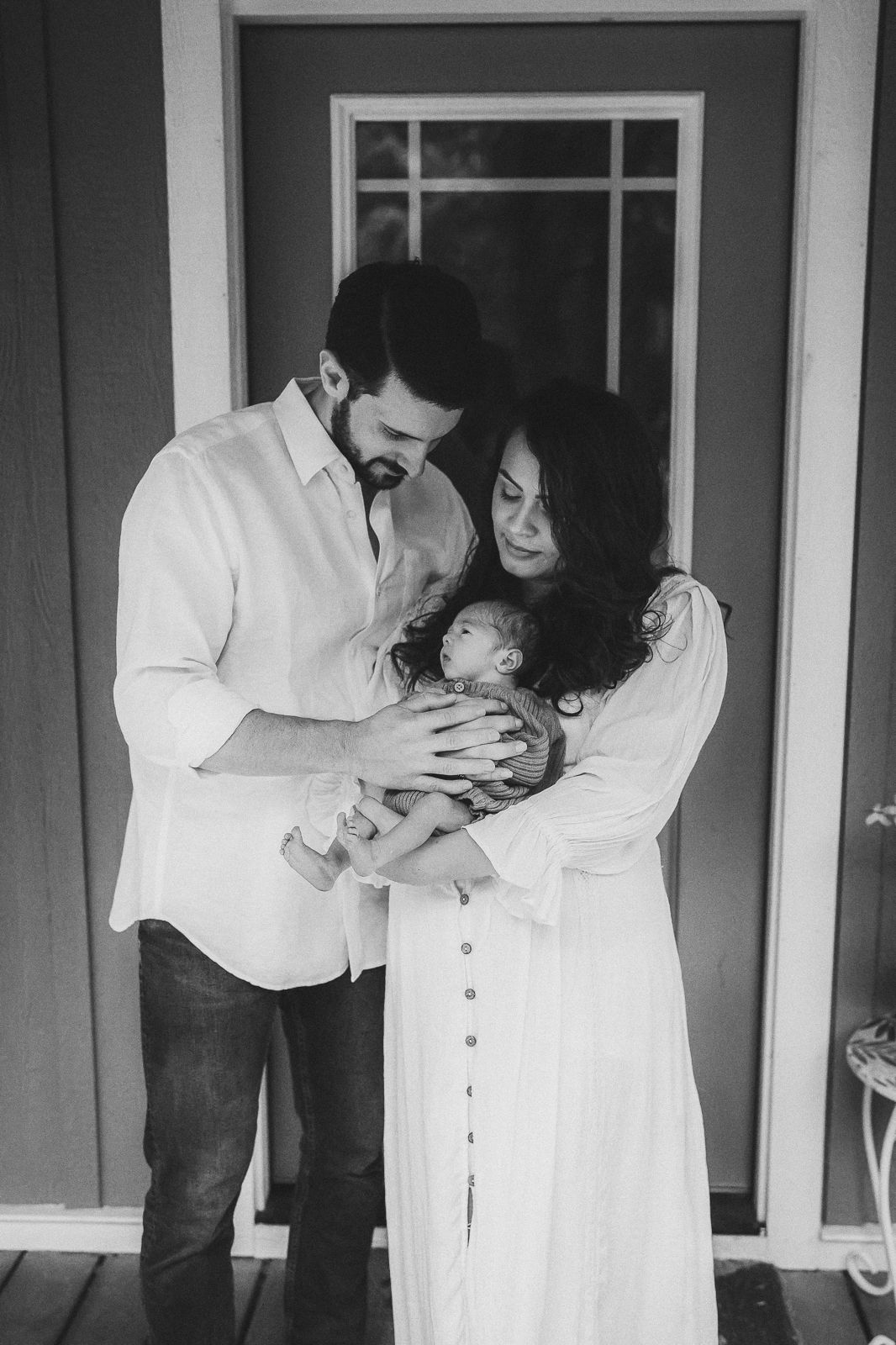 In-home newborn photography in Moore County, NC