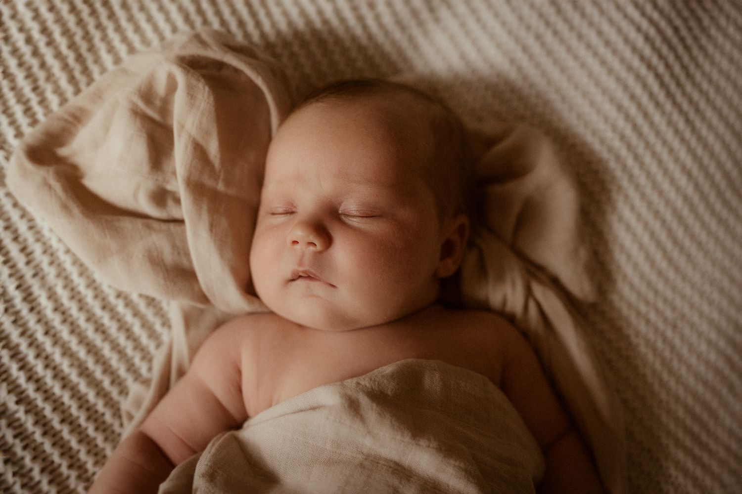 In-home newborn photography in Moore County, NC