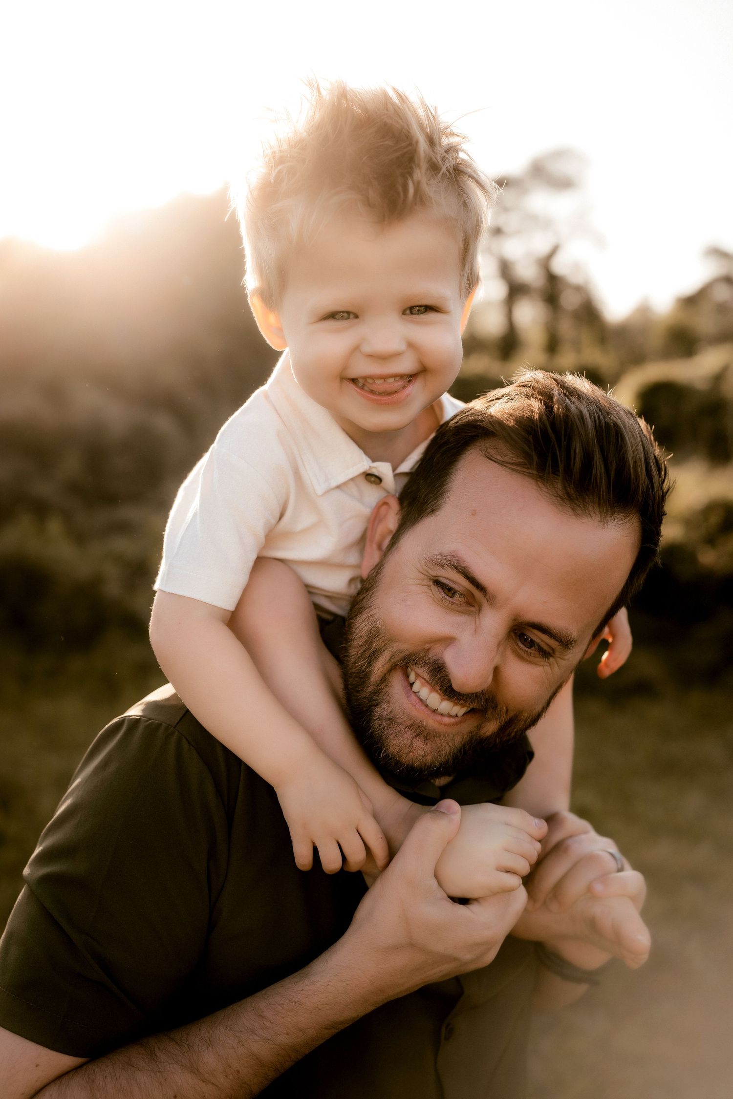 Outdoor family photography in Moore County, NC