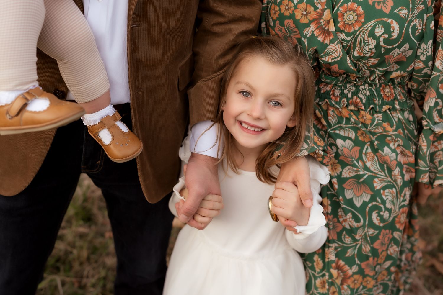 Outdoor family photography in Moore County, NC