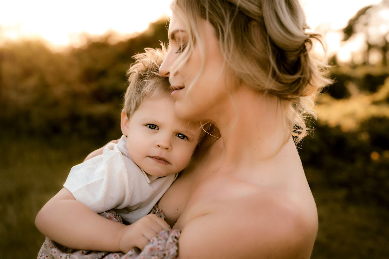 Outdoor family photography in Moore County, NC