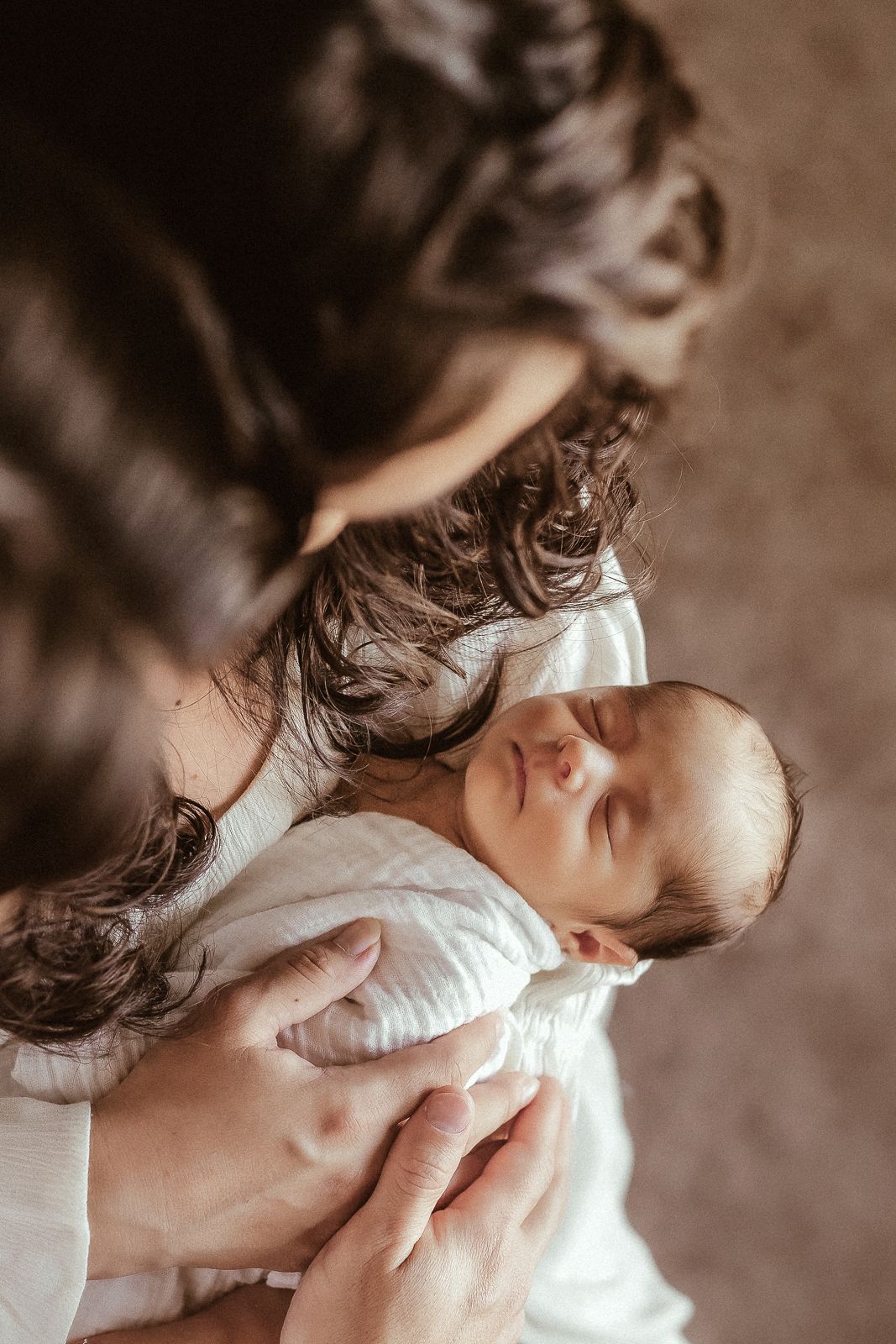 In-home newborn photography in Moore County, NC