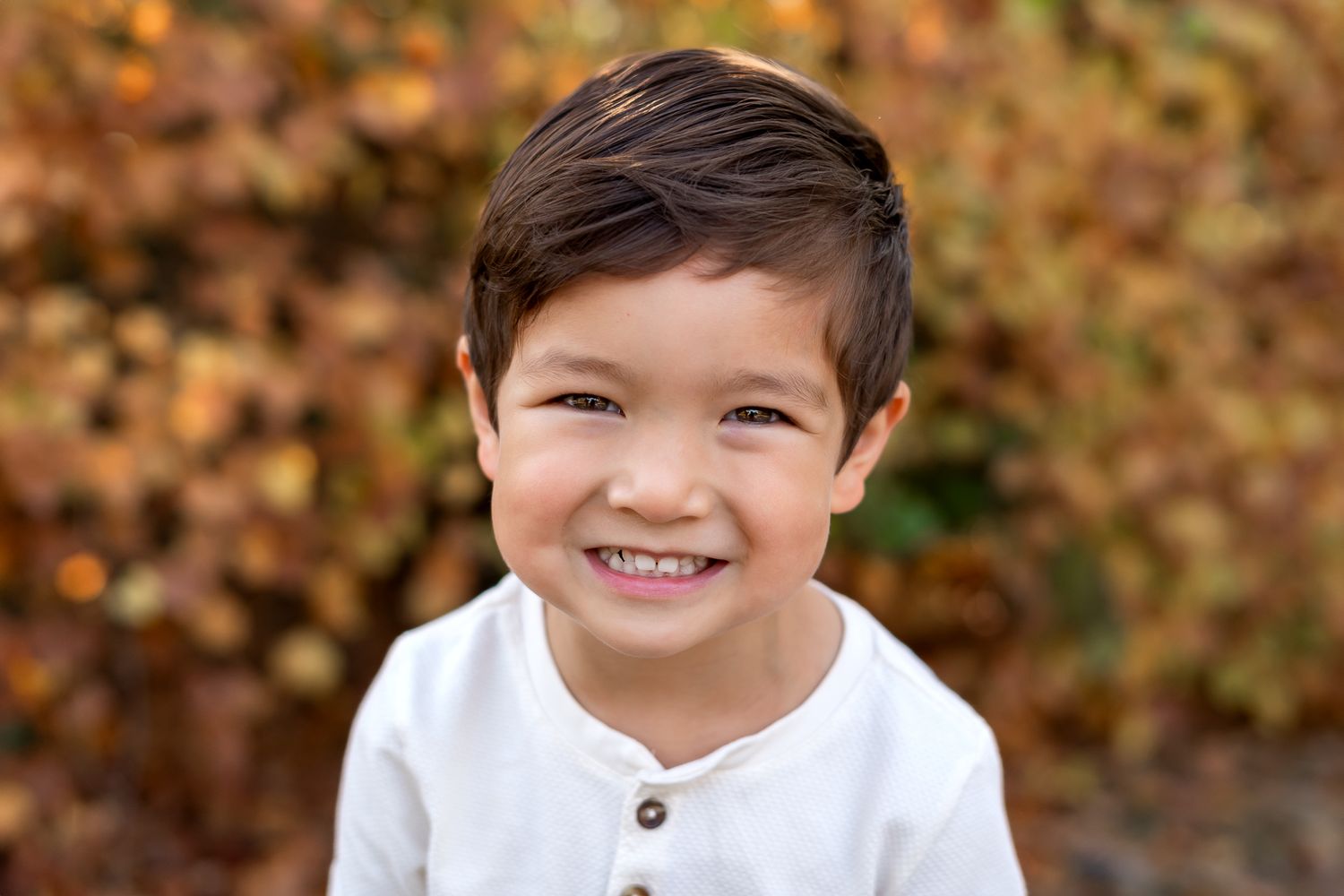 Outdoor preschool portraits in Moore County, NC