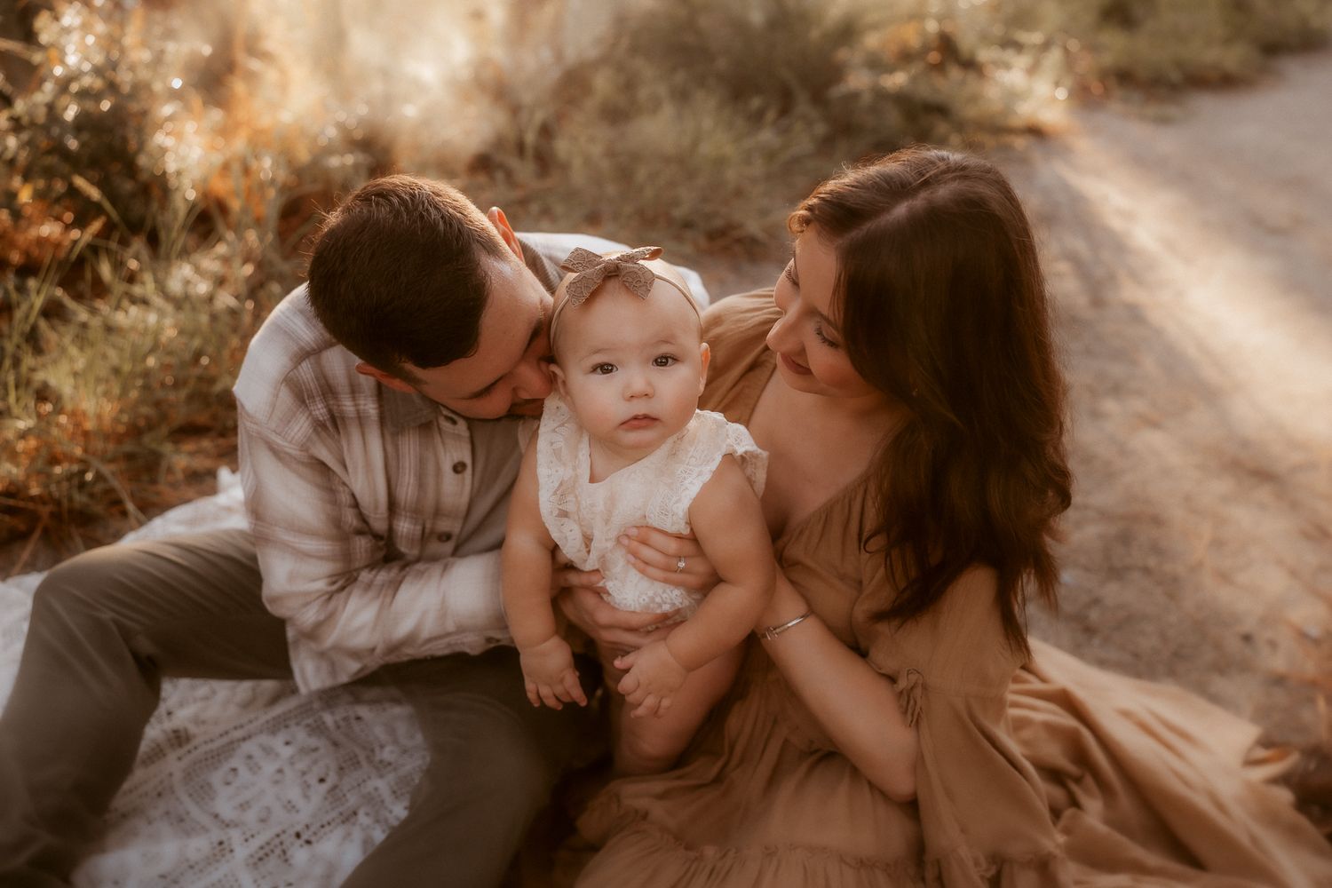 Outdoor family photography in Moore County, NC