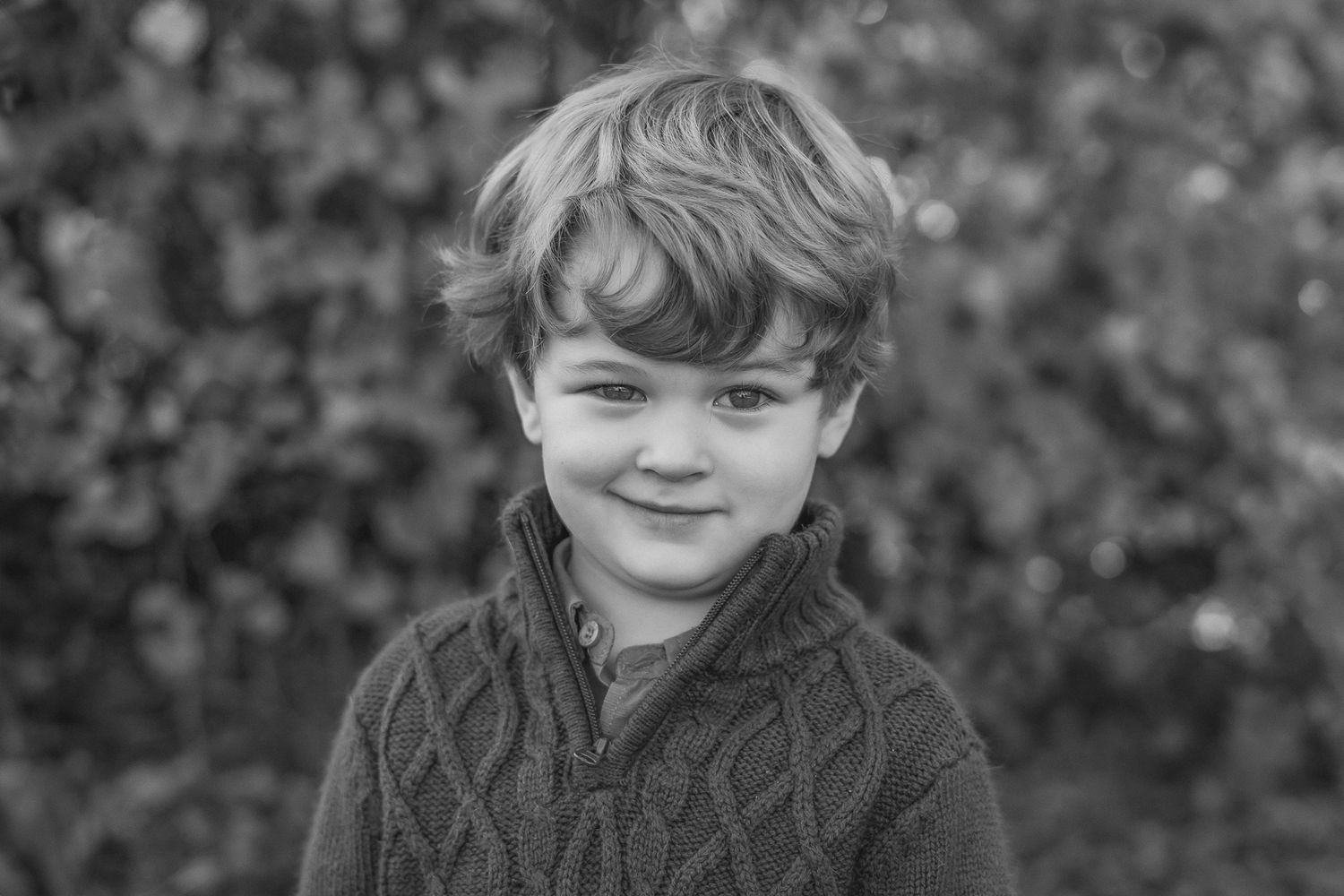 Outdoor preschool portraits in Moore County, NC