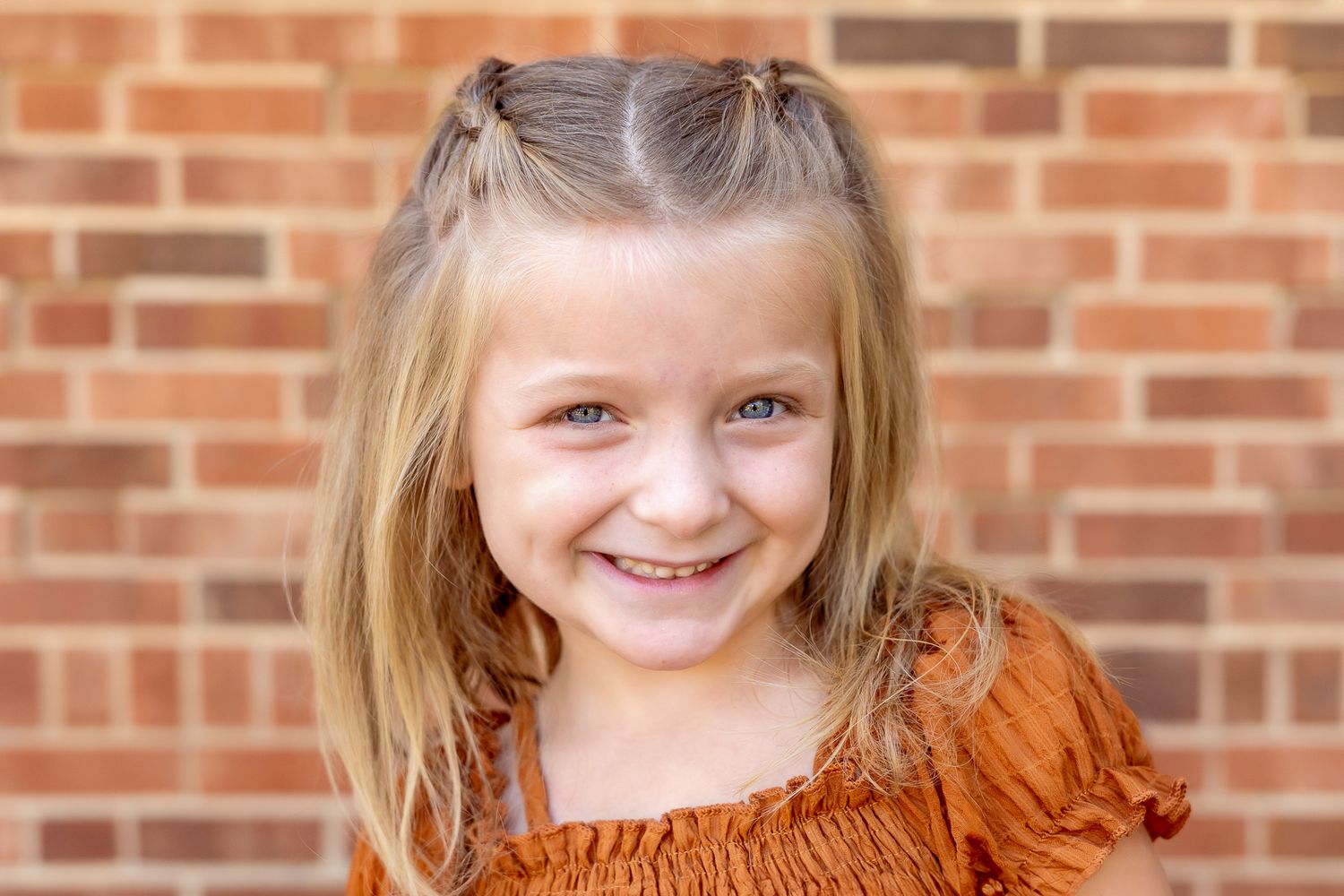 Outdoor preschool portraits in Moore County, NC