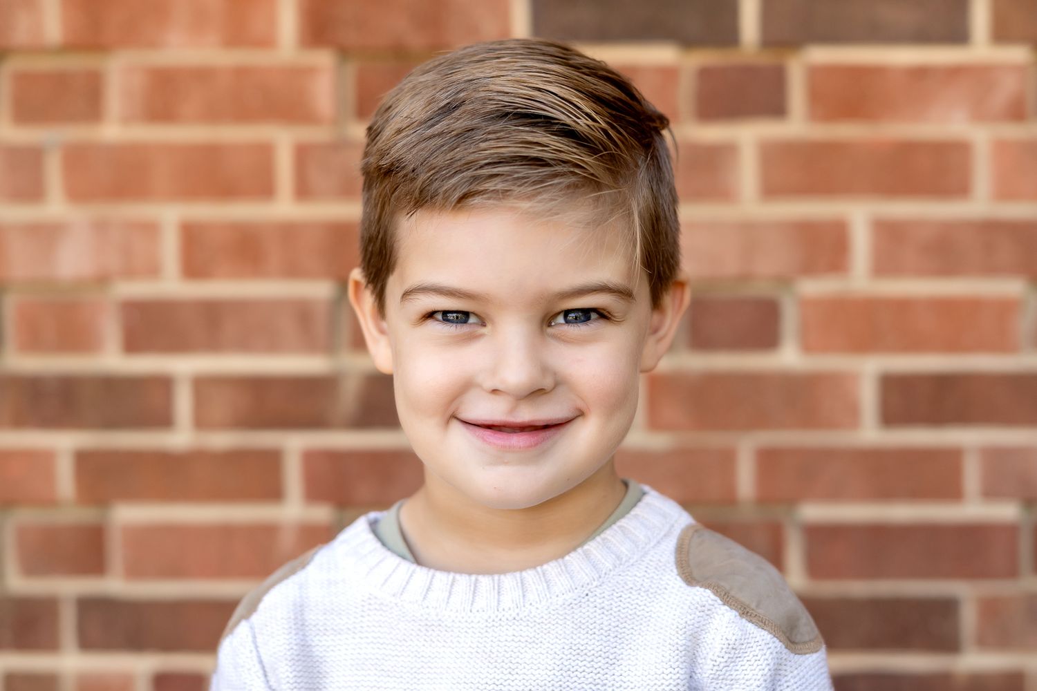 Outdoor preschool portraits in Moore County, NC