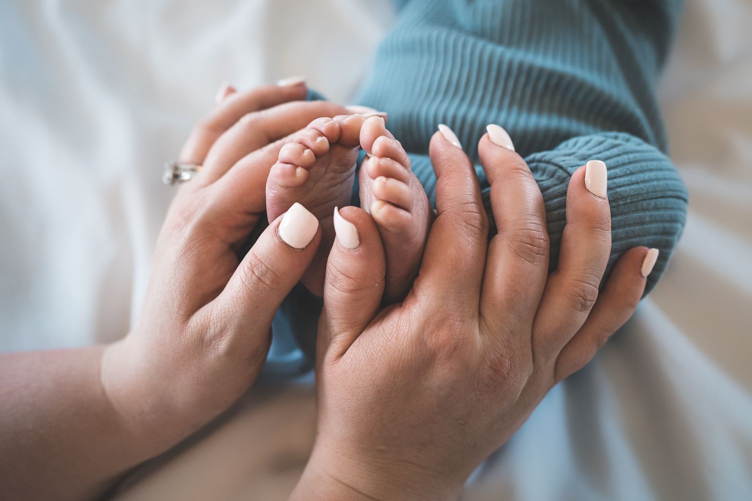 In-home newborn photography in Moore County, NC