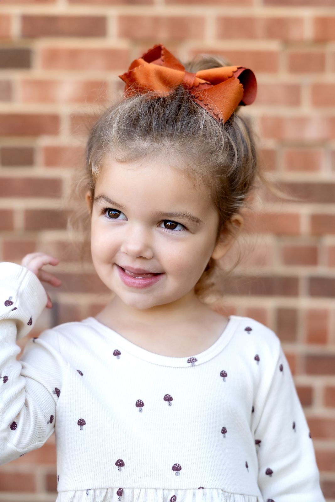 Outdoor preschool portraits in Moore County, NC