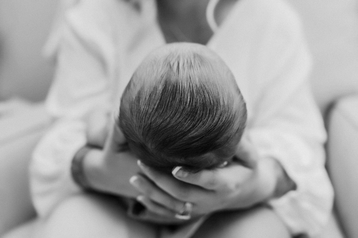 In-home newborn photography in Moore County, NC