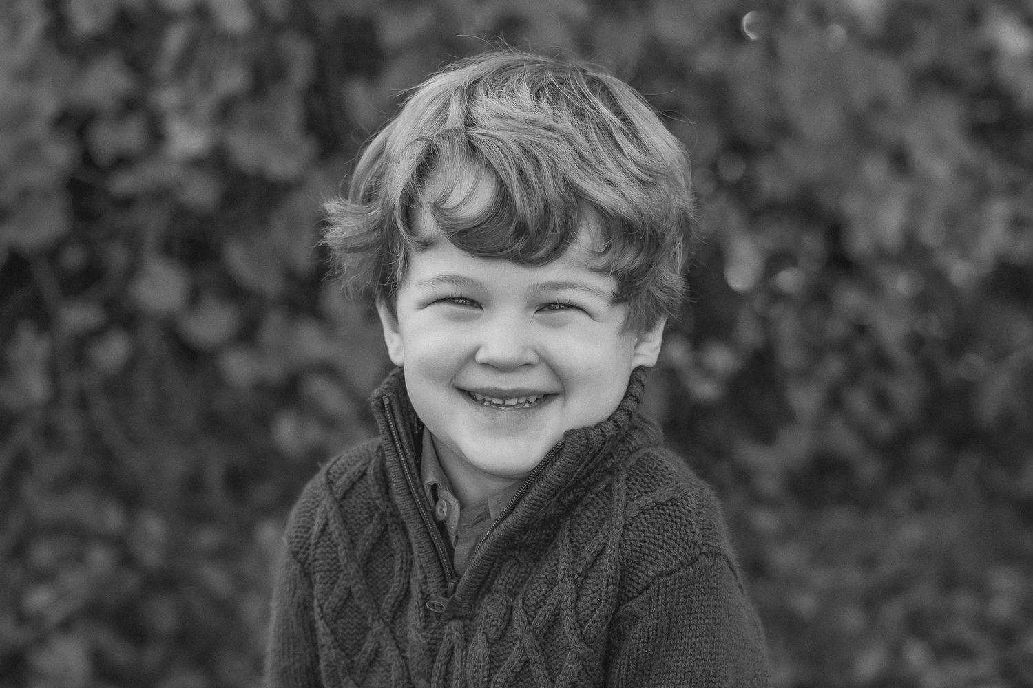 Outdoor preschool portraits in Moore County, NC