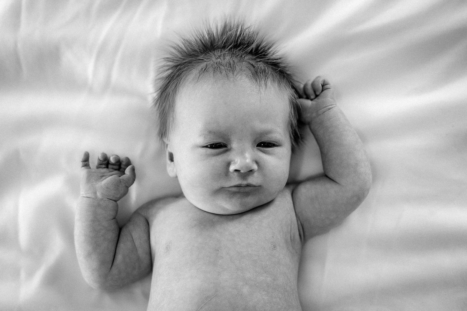 In-home newborn photography in Moore County, NC