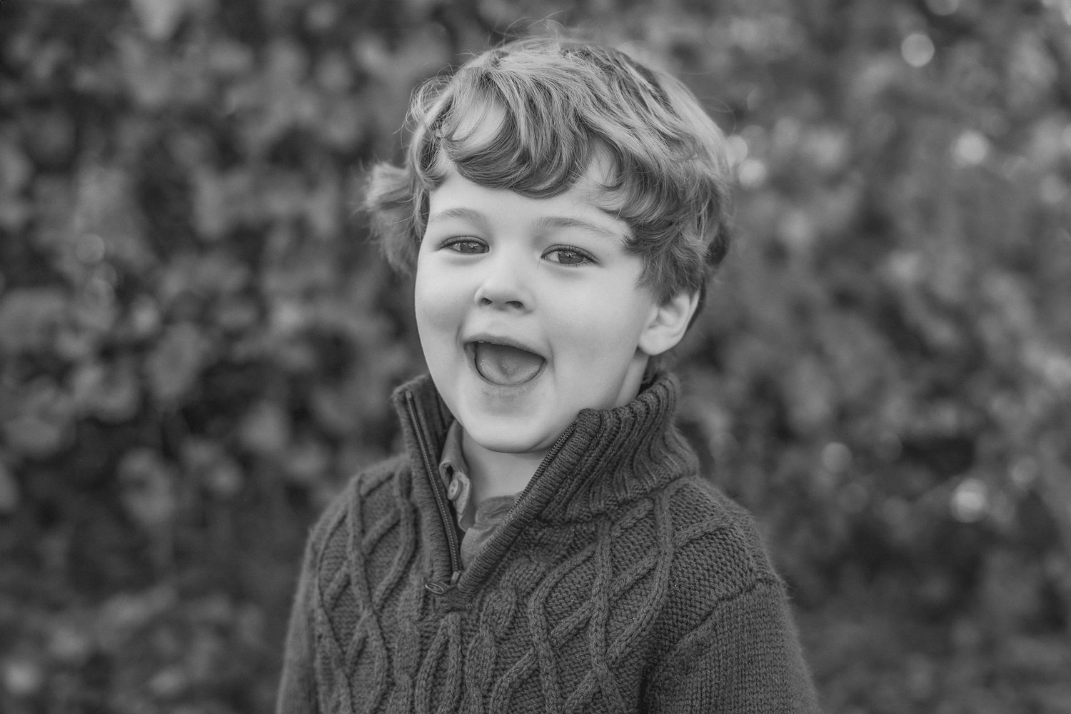 Outdoor preschool portraits in Moore County, NC