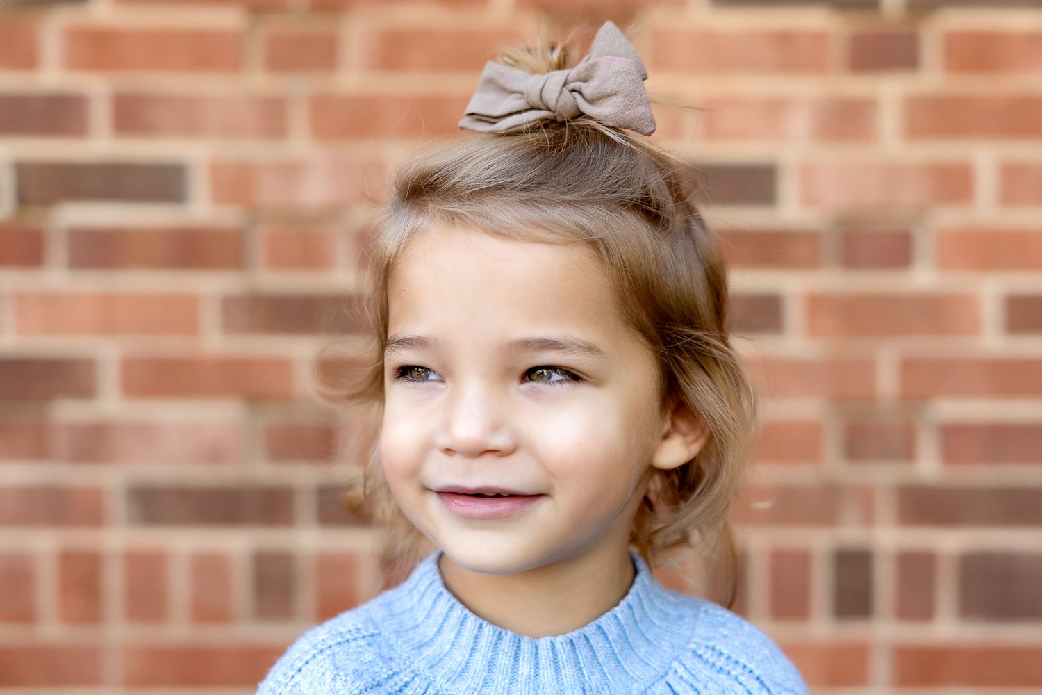 Outdoor preschool portraits in Moore County, NC