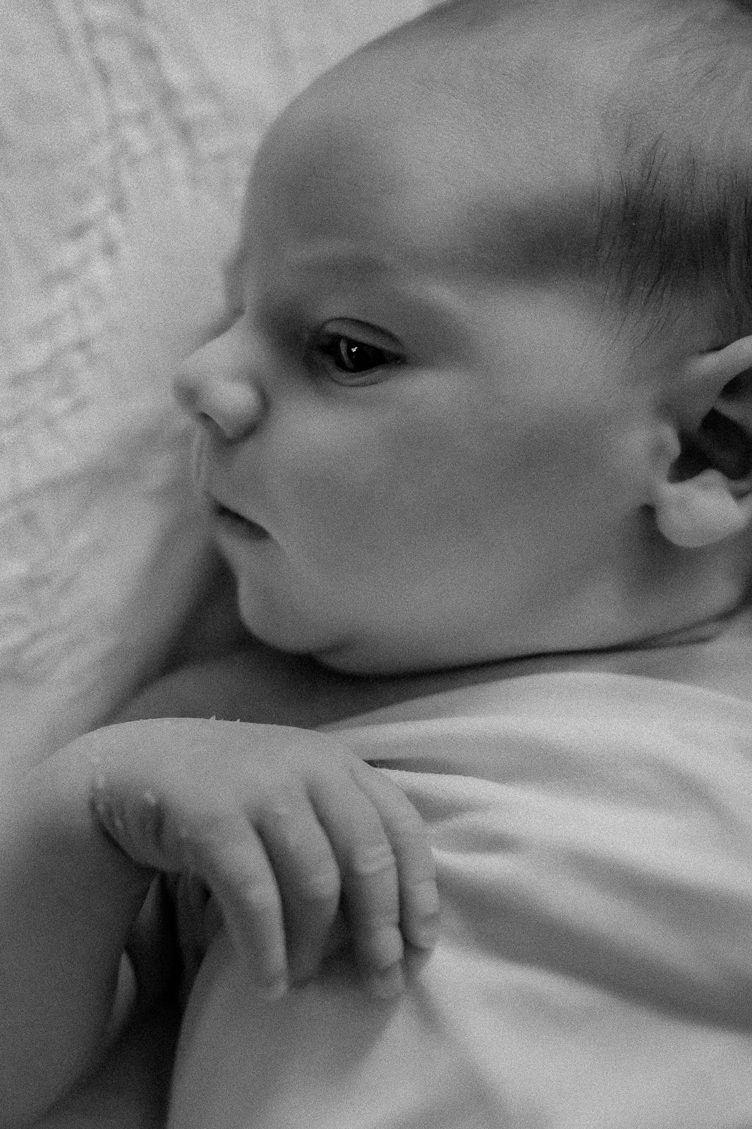 In-home newborn photography in Moore County, NC