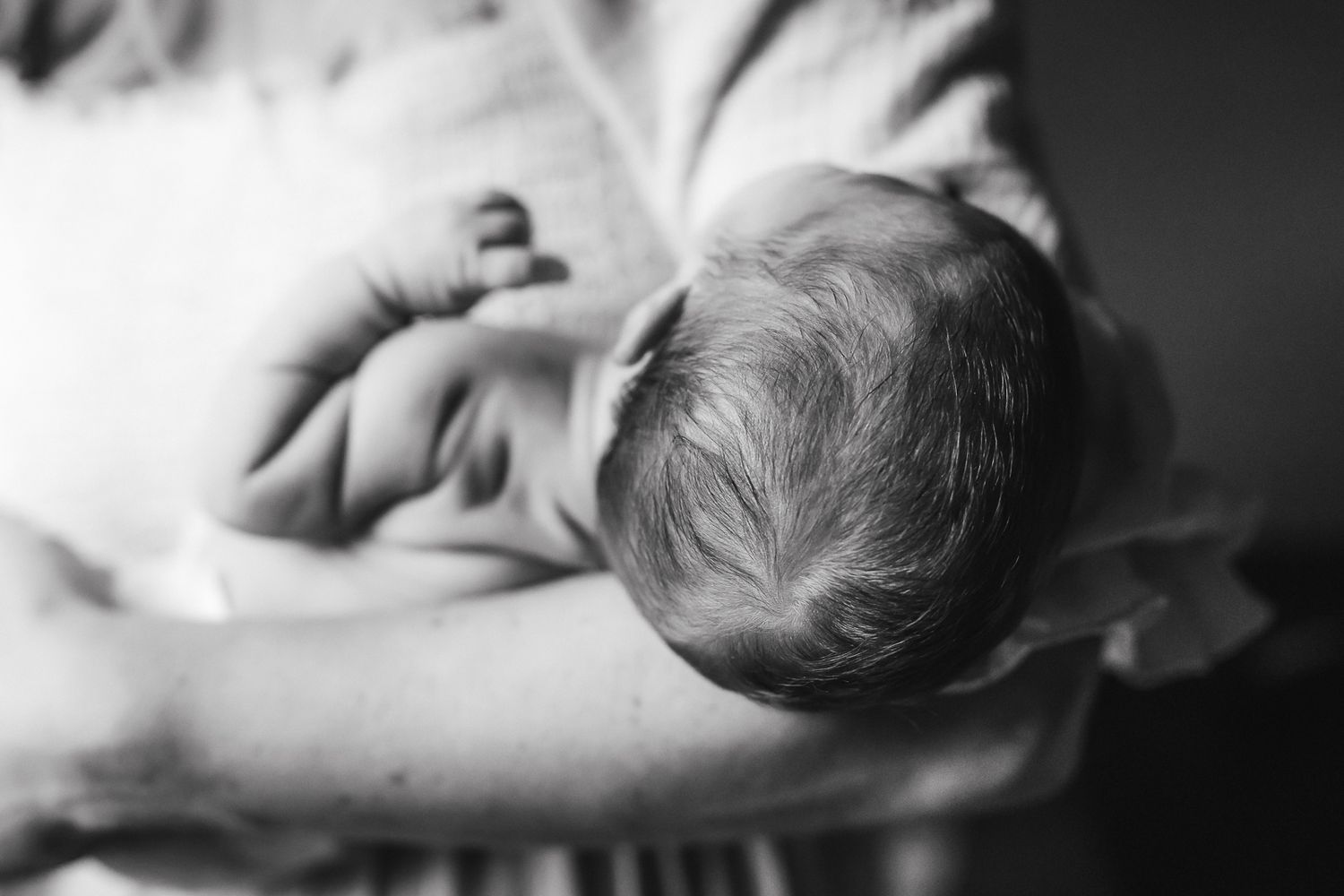 In-home newborn photography in Moore County, NC