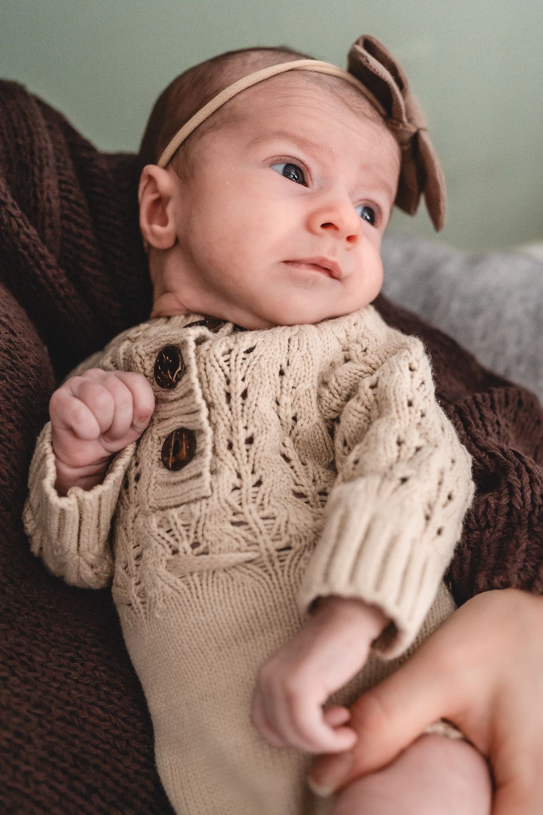 In-home newborn photography in Moore County, NC