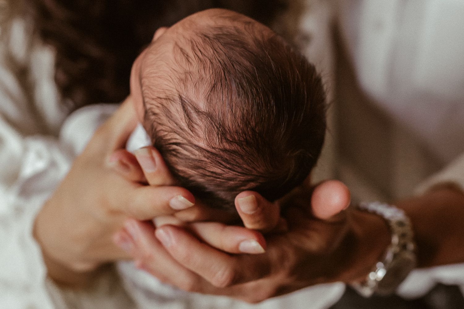 In-home newborn photography in Moore County, NC