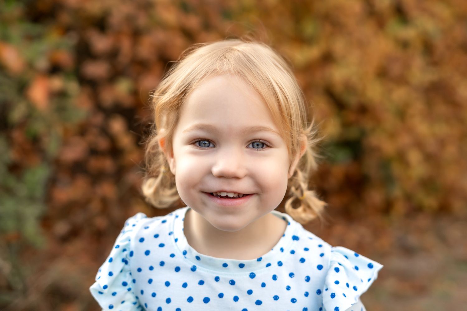 Outdoor preschool portraits in Moore County, NC