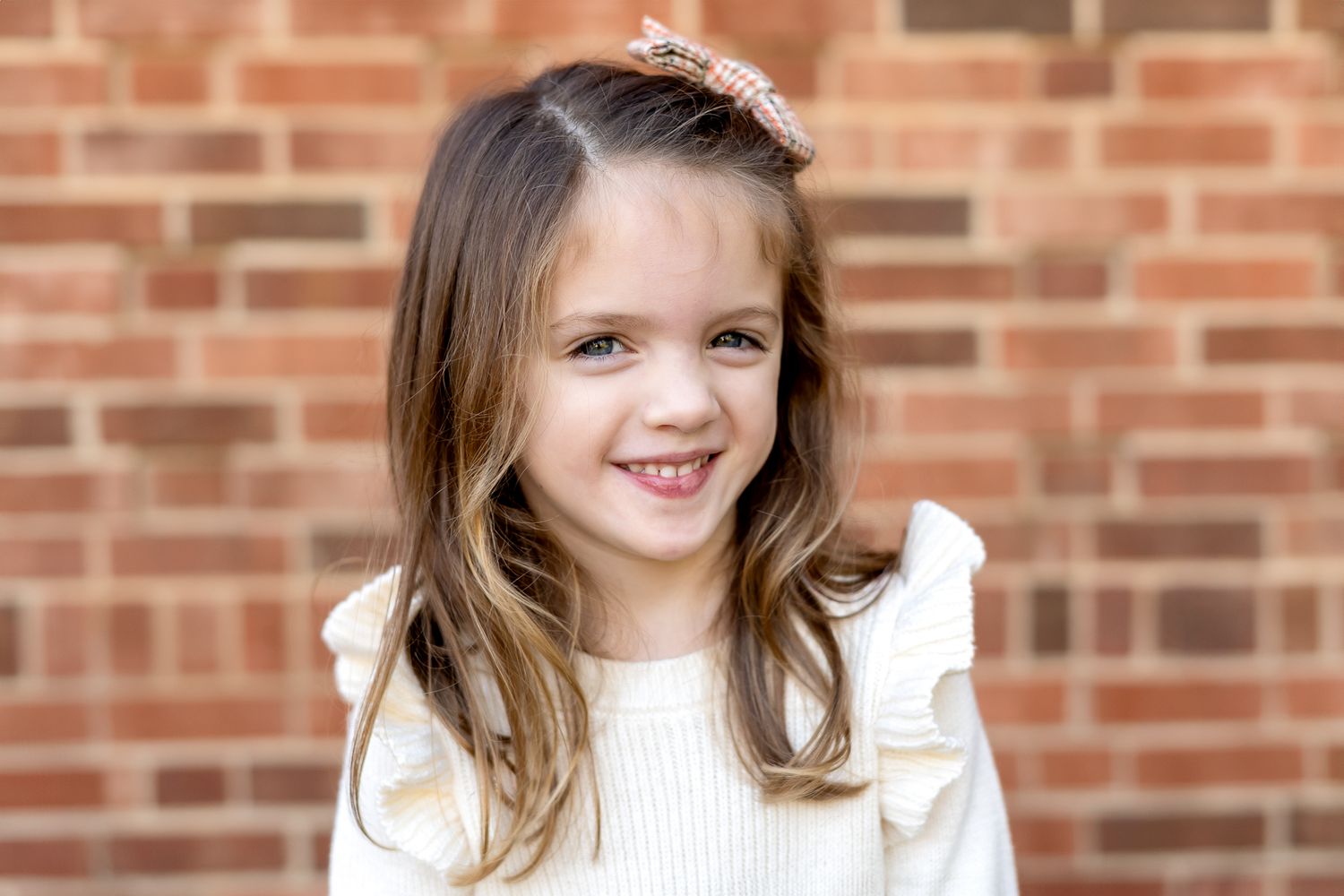 Outdoor preschool portraits in Moore County, NC