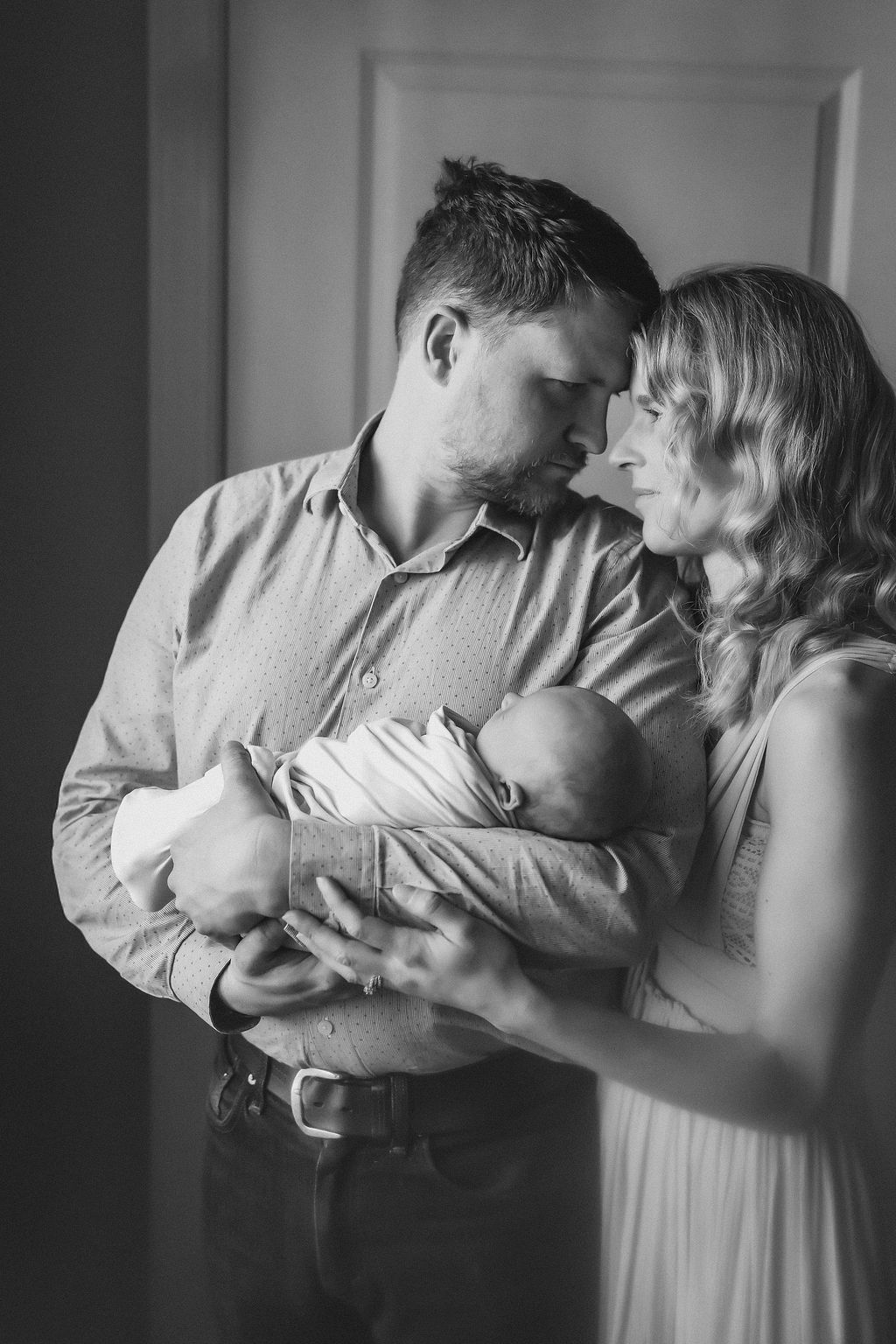 In-home newborn photography in Moore County, NC