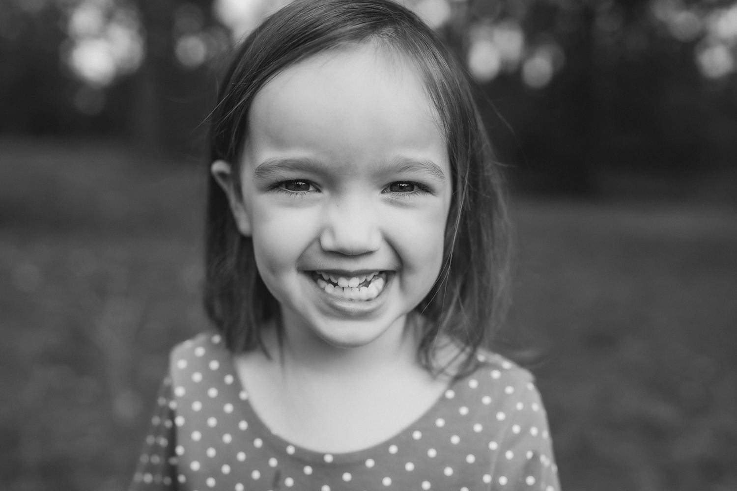 Outdoor preschool portraits in Moore County, NC