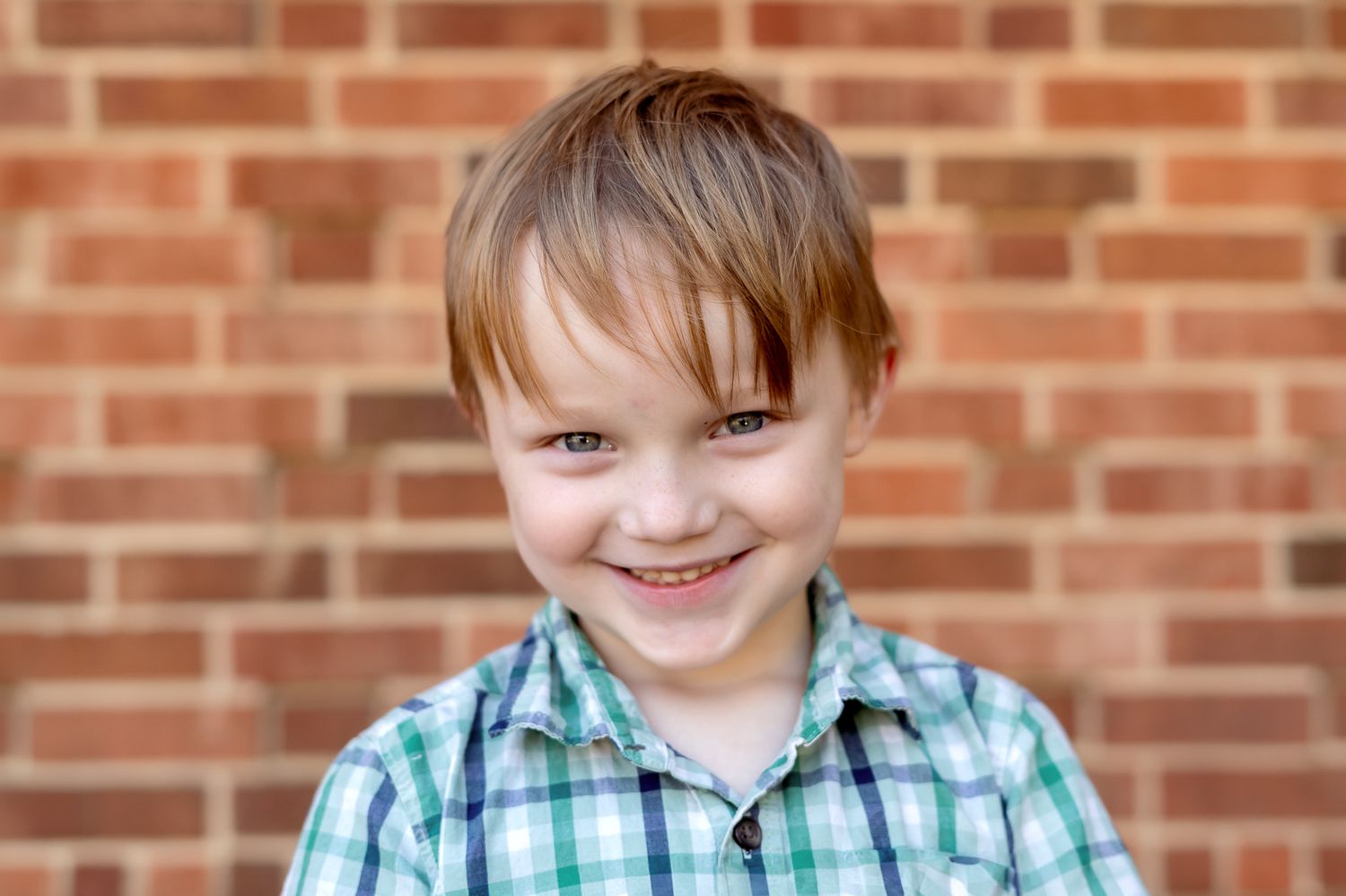 Outdoor preschool portraits in Moore County, NC