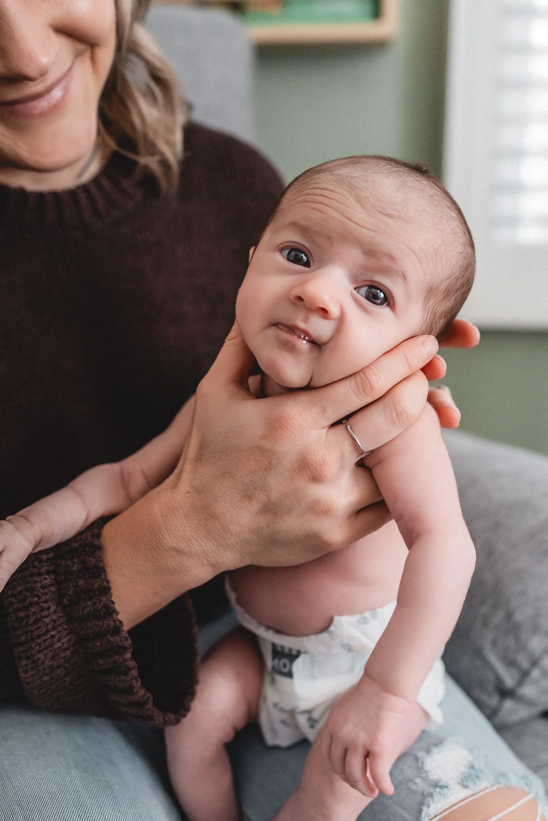 In-home newborn photography in Moore County, NC