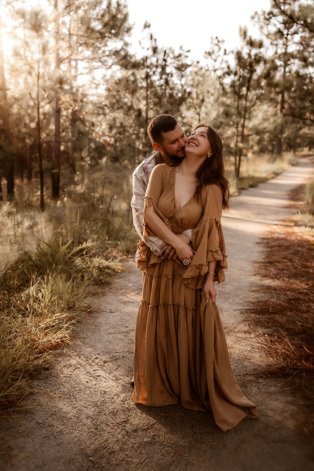 Outdoor family photography in Moore County, NC